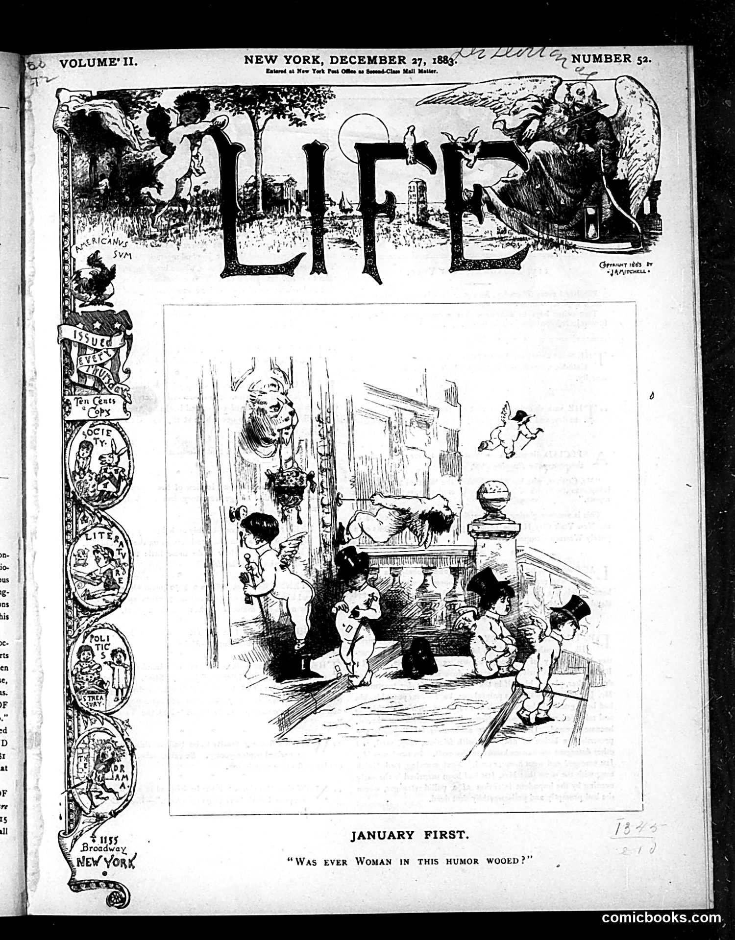 Life — December 27, 1883 — page 1 of 17