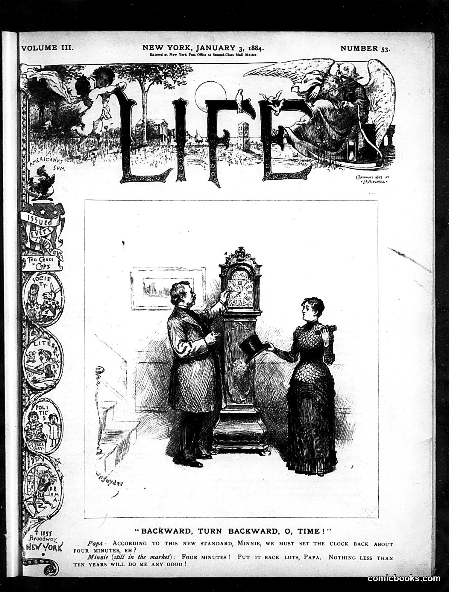 Life — January 3, 1884 — page 1 of 19