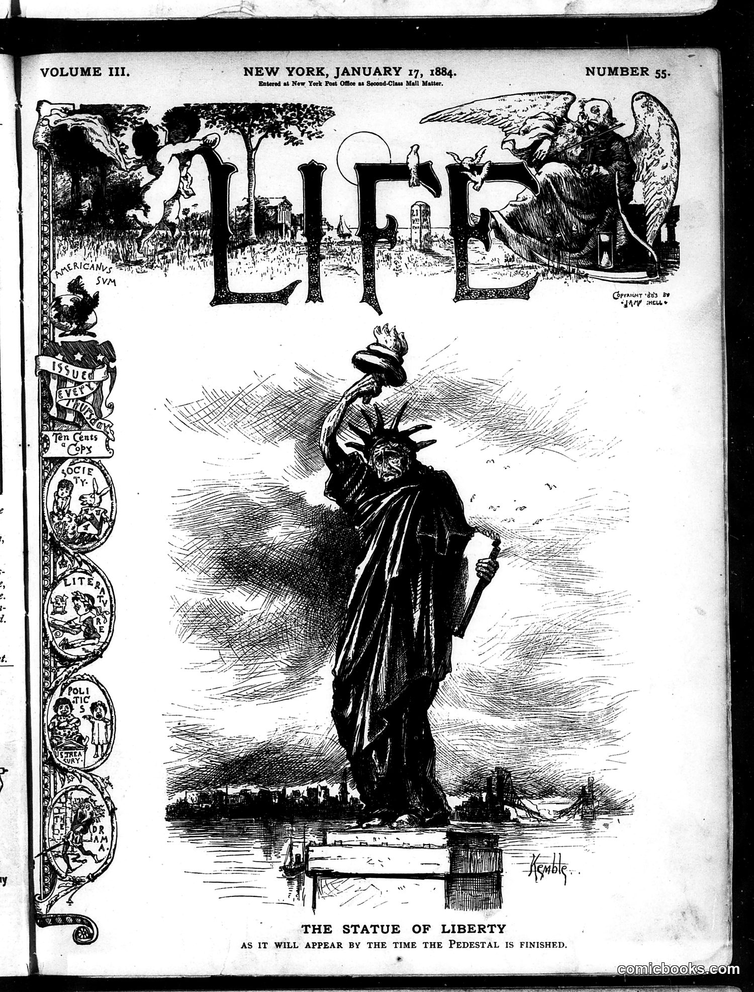 Life — January 17, 1884 — page 1 of 16