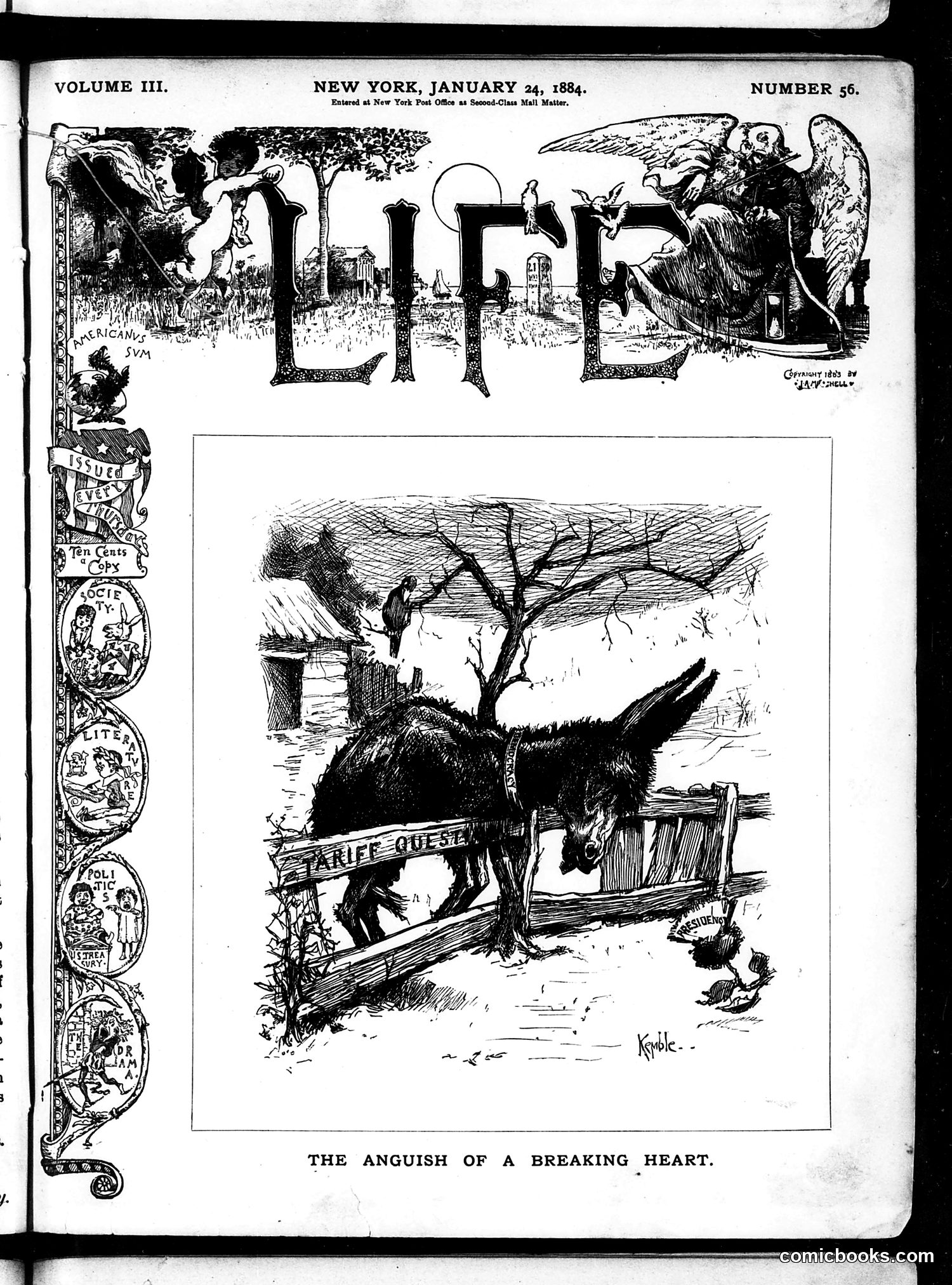 Life — January 24, 1884 — page 1 of 14
