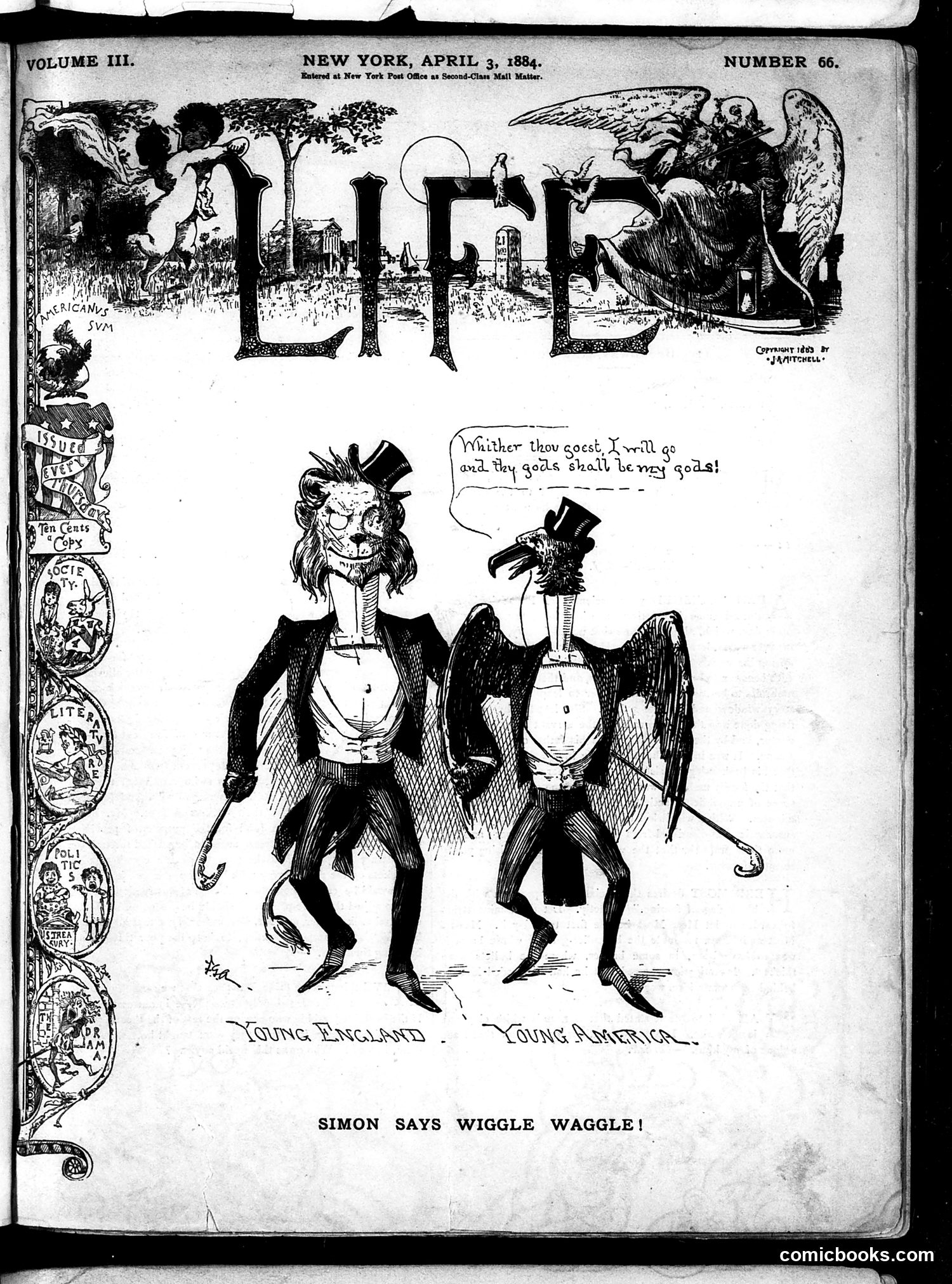 Life — April 3, 1884 — page 1 of 16