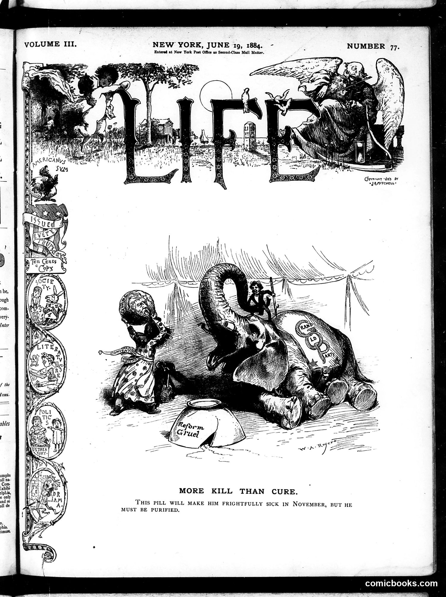 Life — June 19, 1884 — page 1 of 16