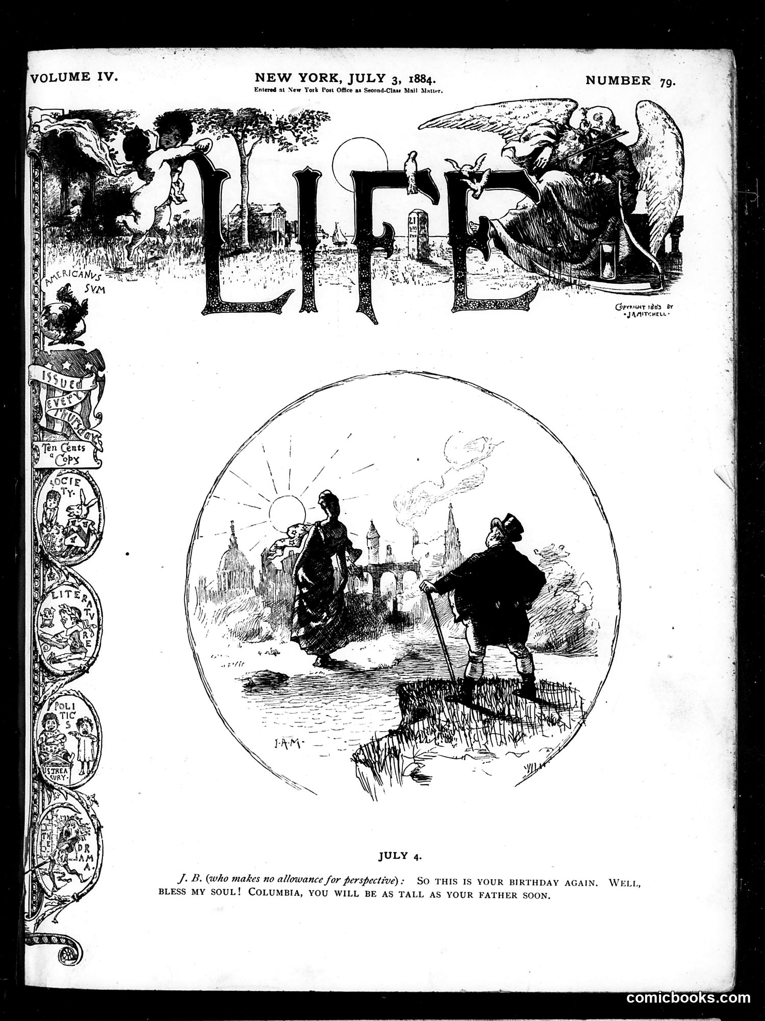 Life — July 3, 1884 — page 1 of 16