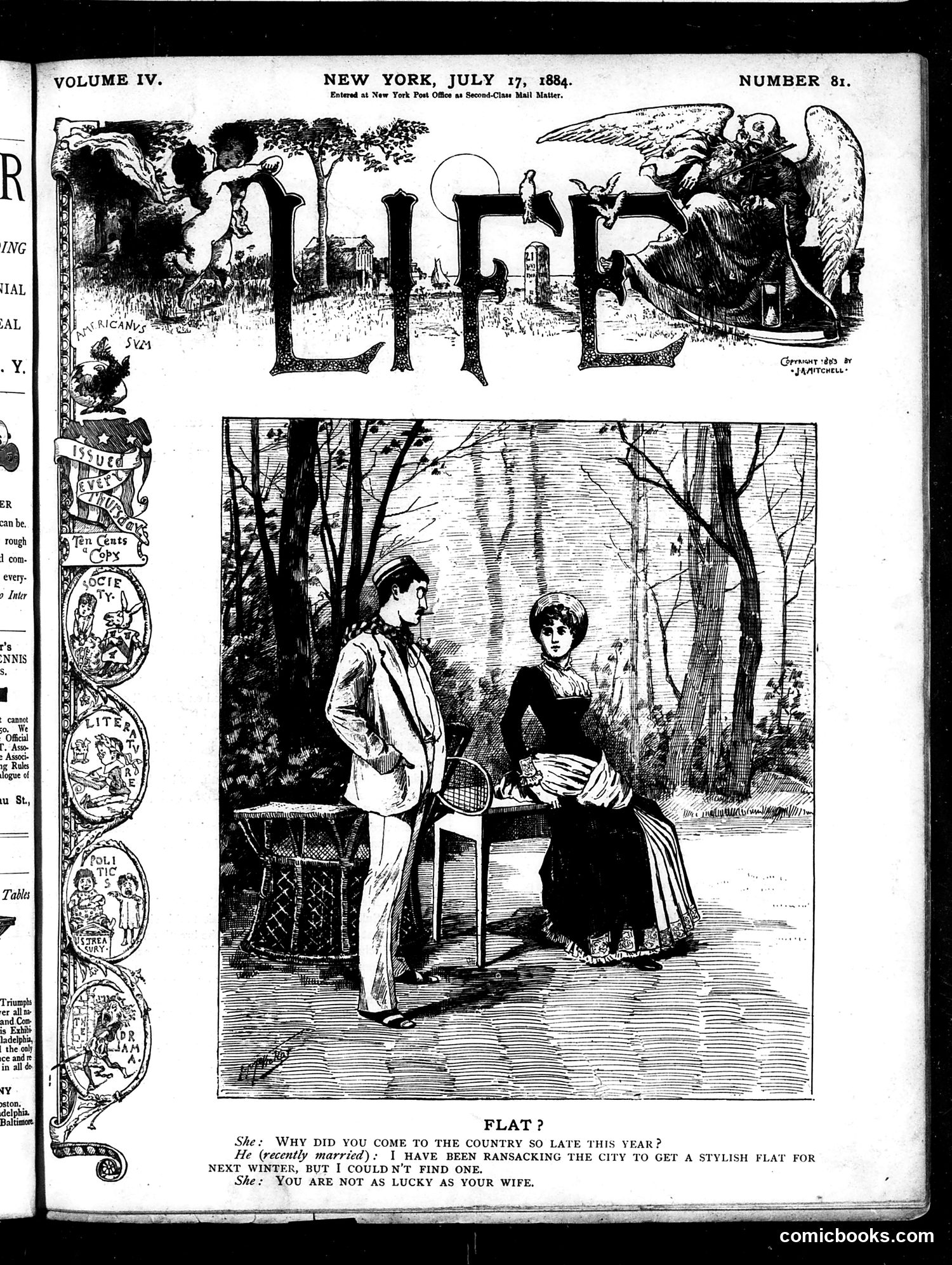 Life — July 17, 1884 — page 1 of 16