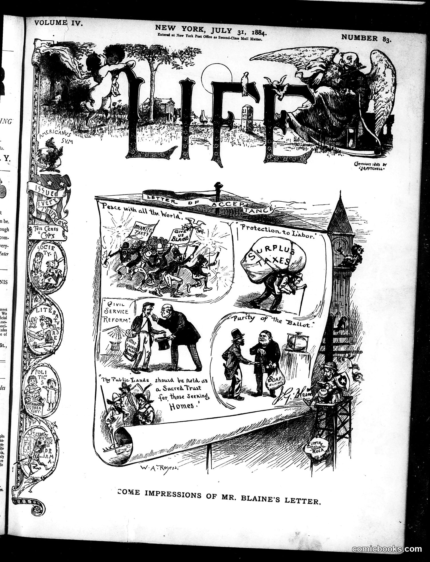 Life — July 31, 1884 — page 1 of 16