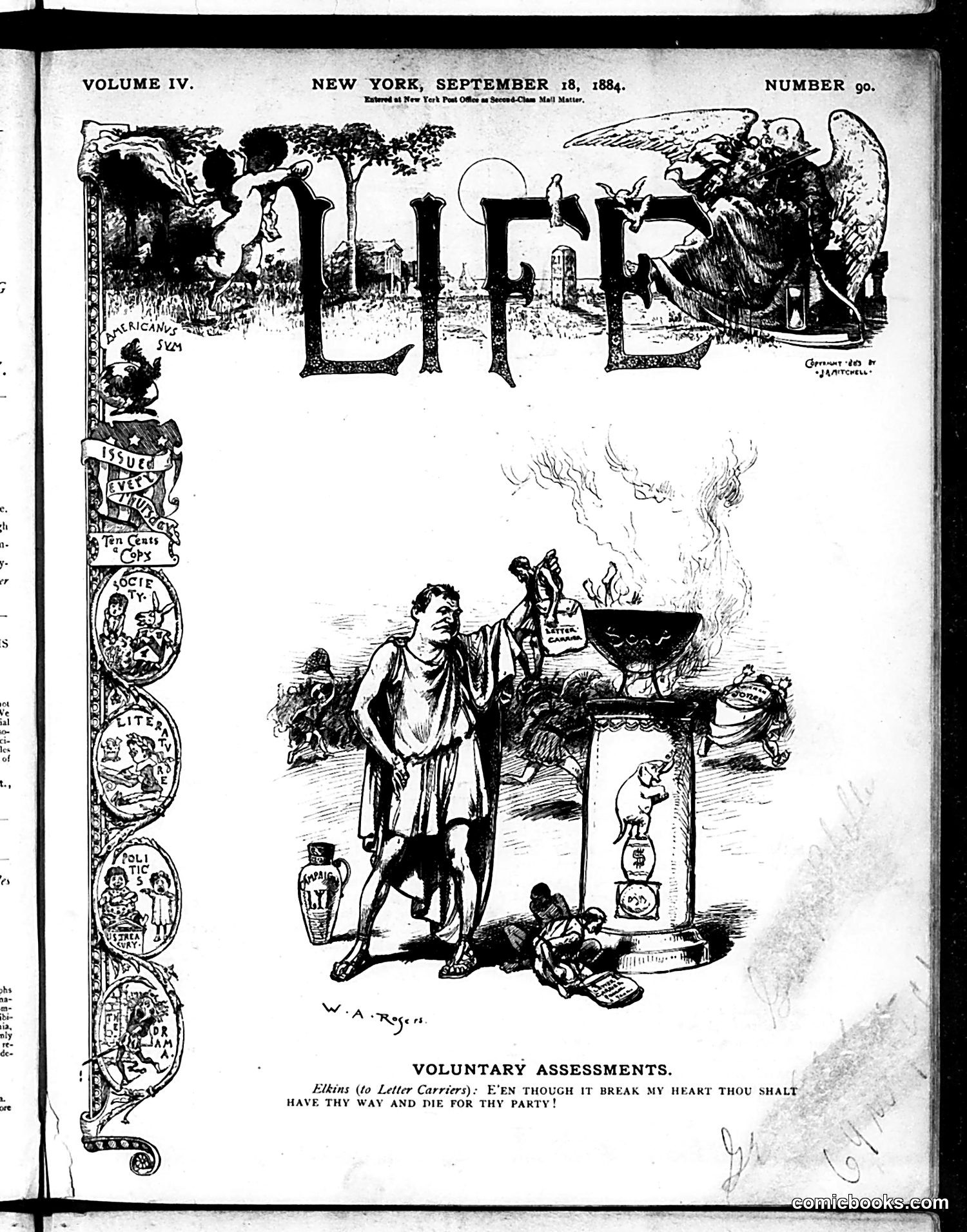 Life — September 18, 1884 — page 1 of 16