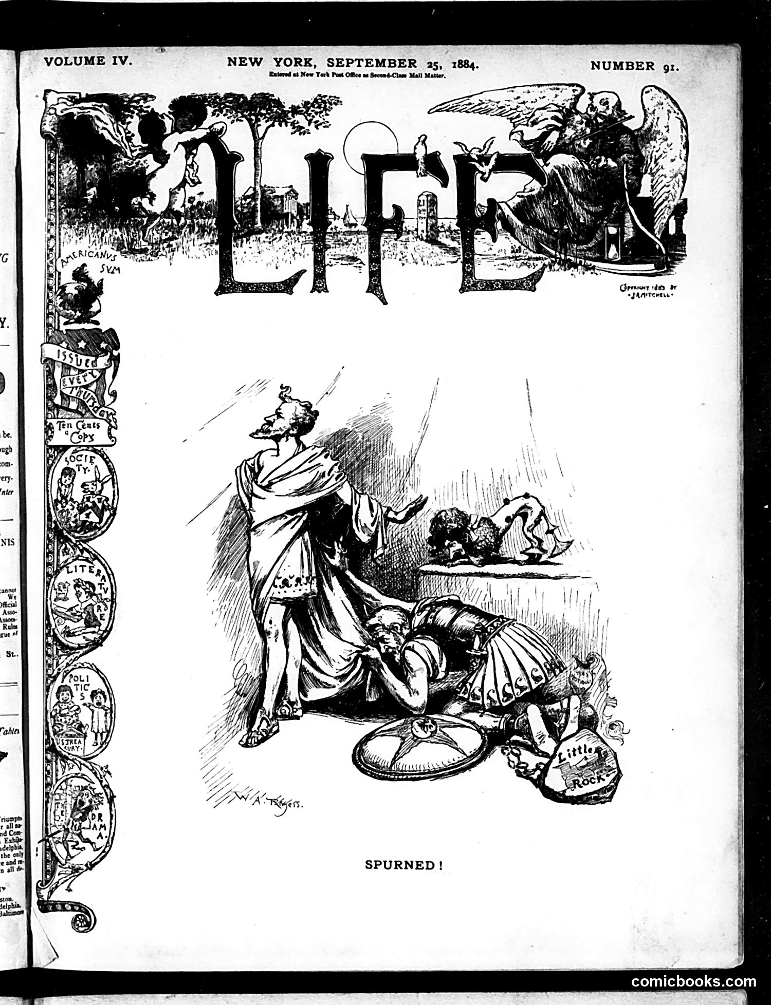 Life — September 25, 1884 — page 1 of 16