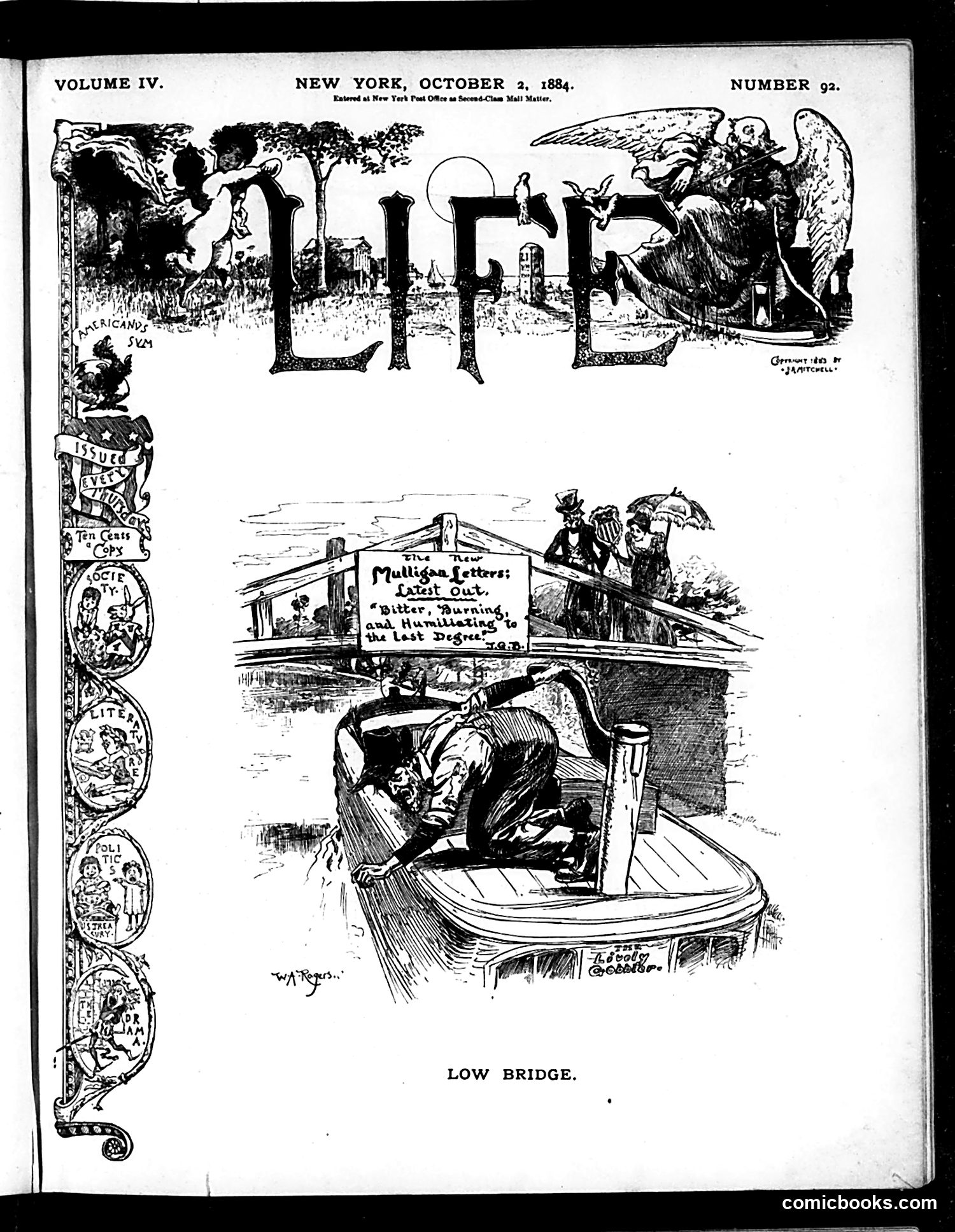 Life — October 2, 1884 — page 1 of 16