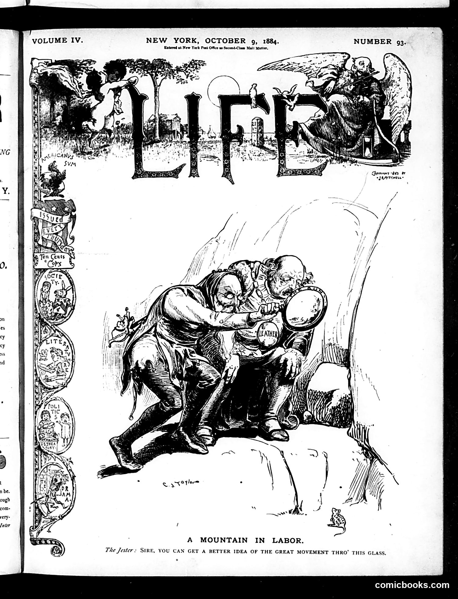 Life — October 9, 1884 — page 1 of 16