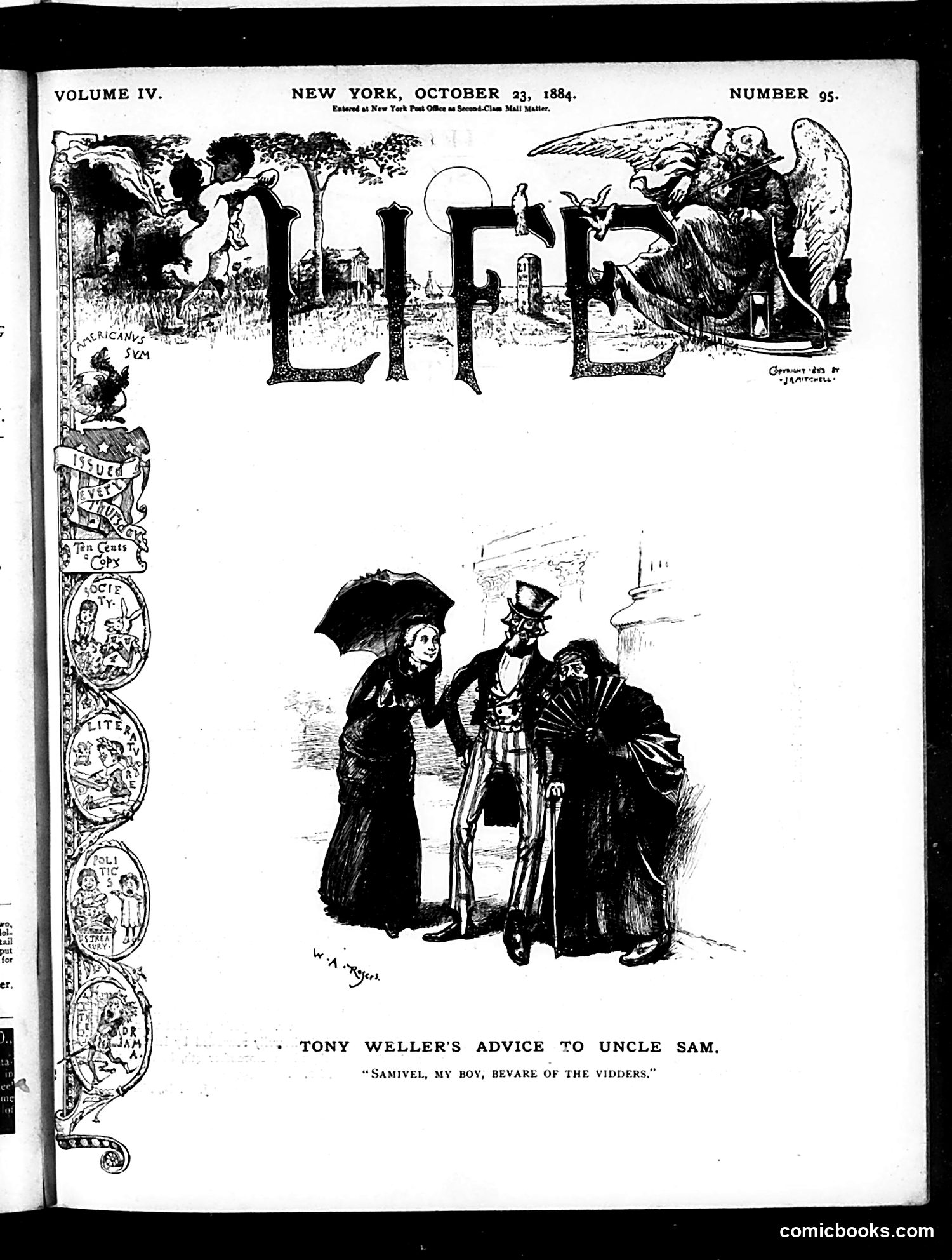 Life — October 23, 1884 — page 1 of 16