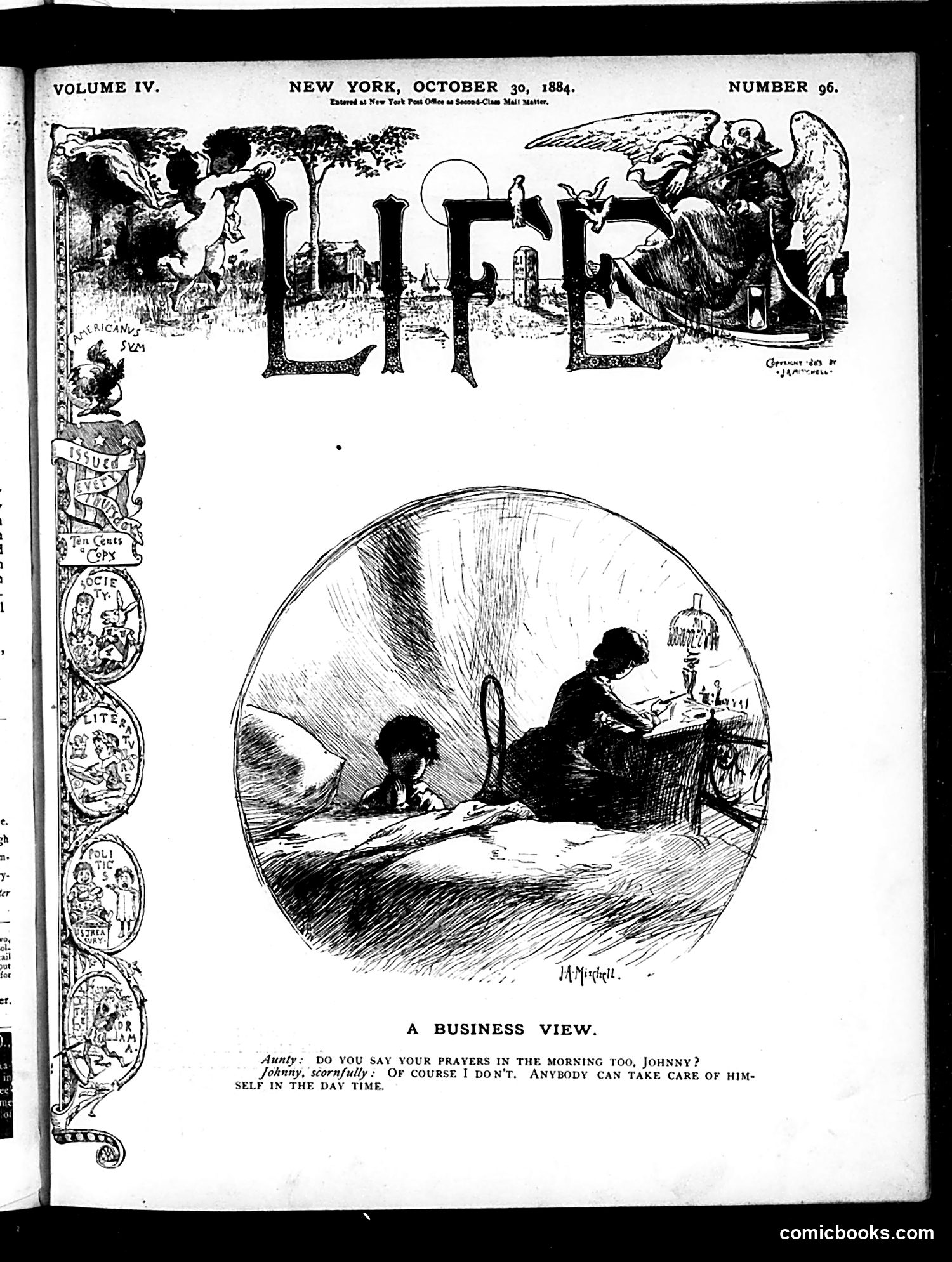 Life — October 30, 1884 — page 1 of 16