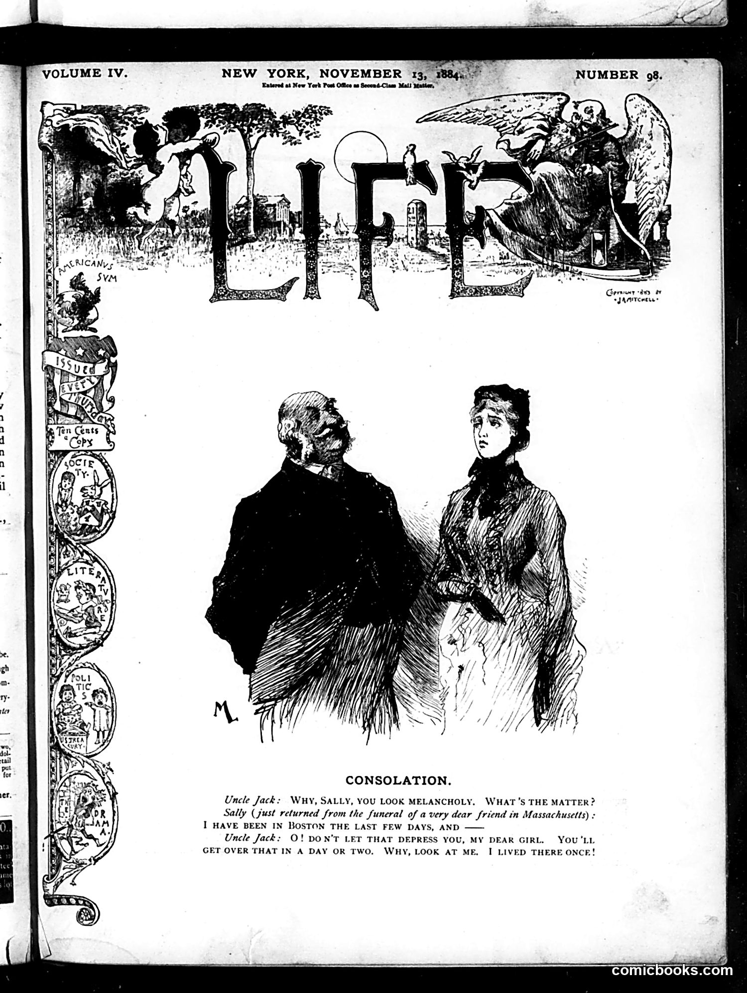 Life — November 13, 1884 — page 1 of 16