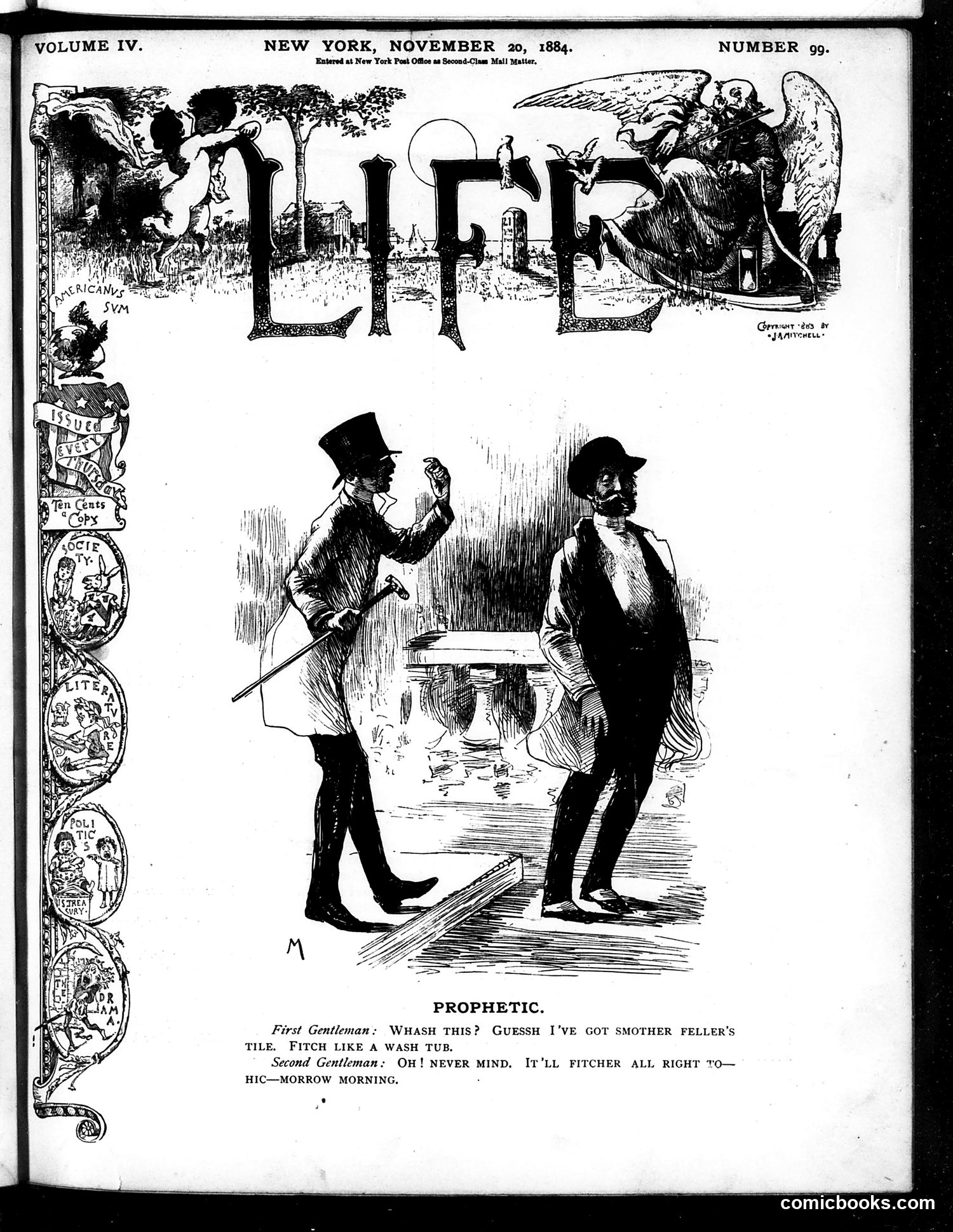 Life — November 20, 1884 — page 1 of 18