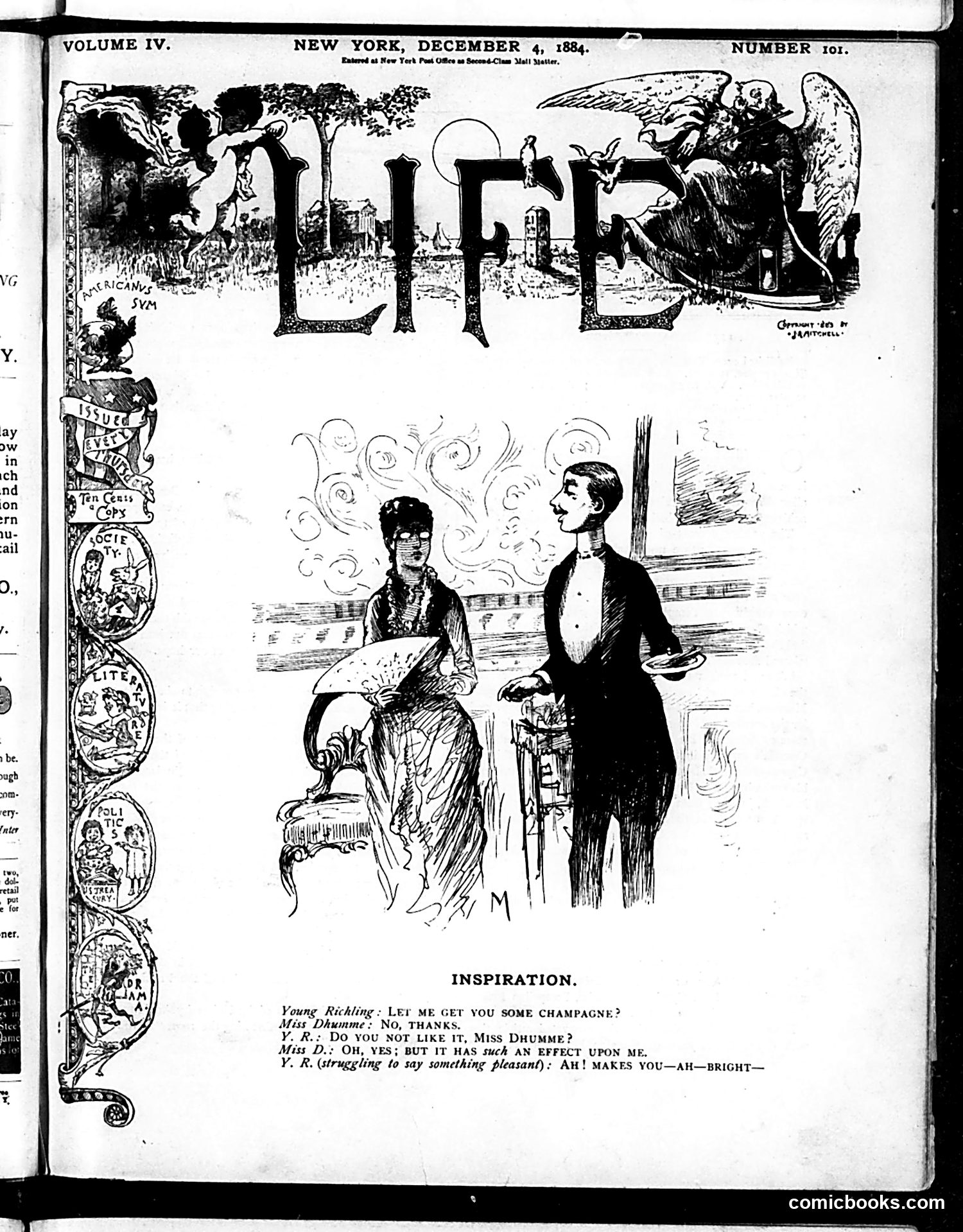 Life — December 4, 1884 — page 1 of 16