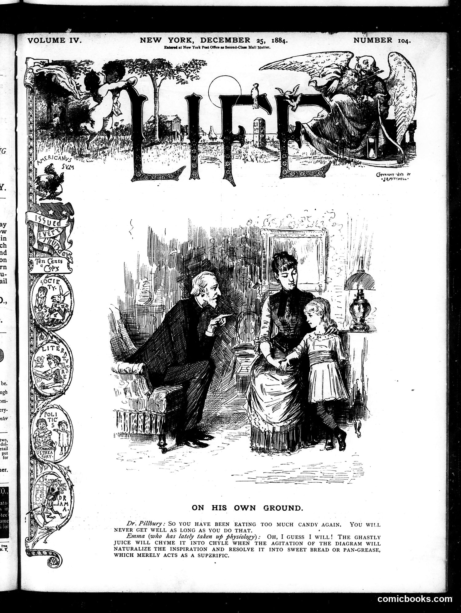 Life — December 25, 1884 — page 1 of 17