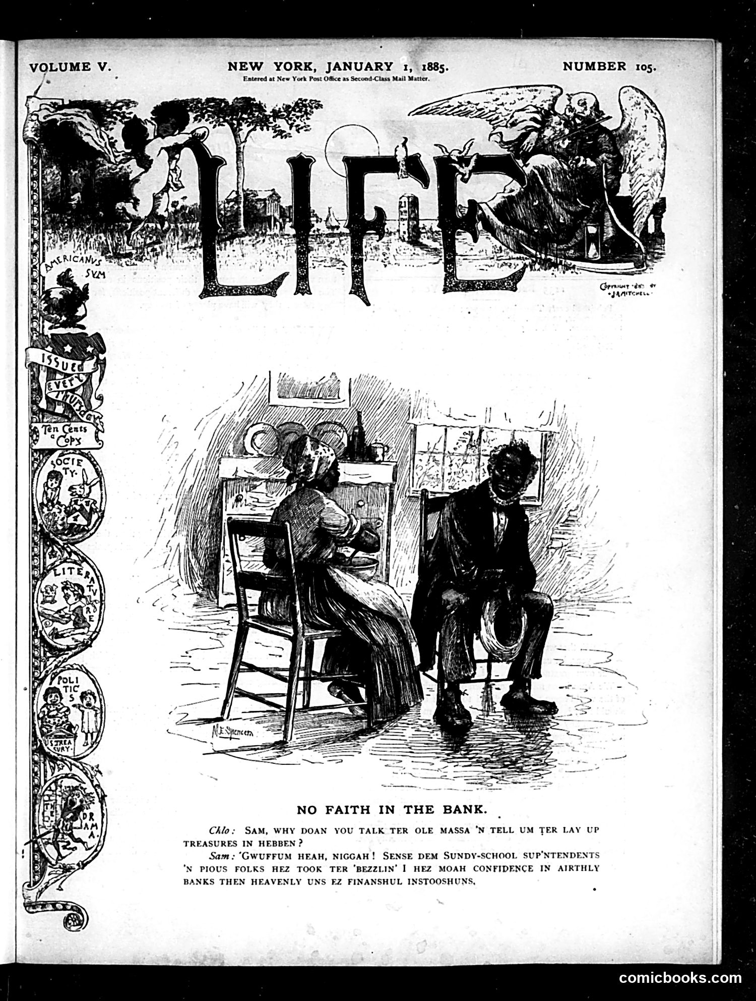 Life — January 1, 1885 — page 1 of 16
