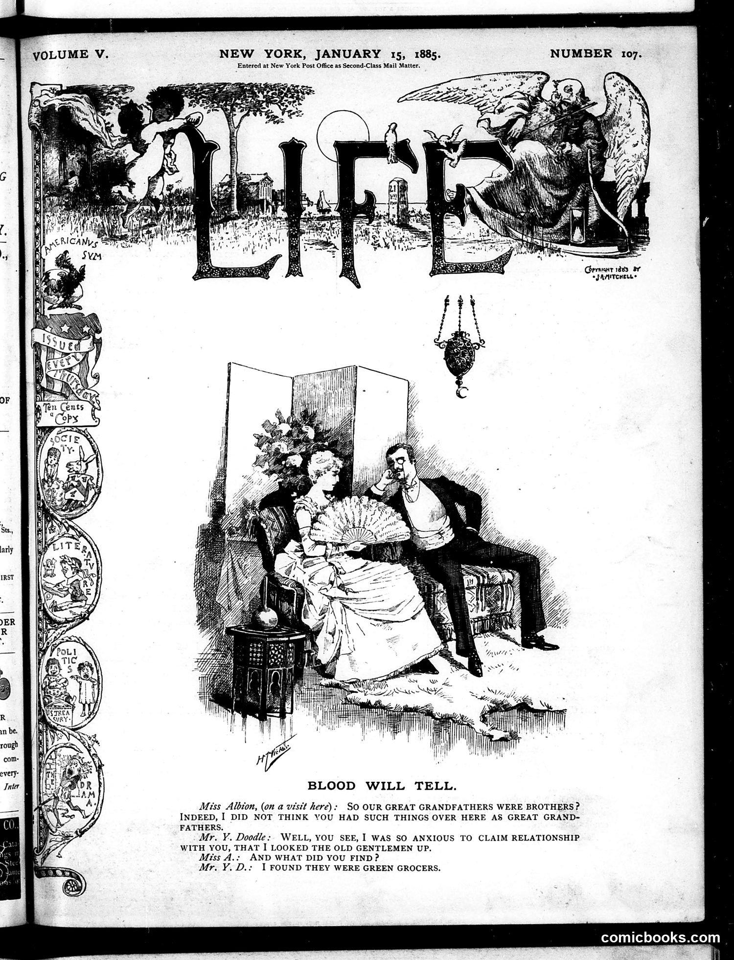 Life — January 15, 1885 — page 1 of 16