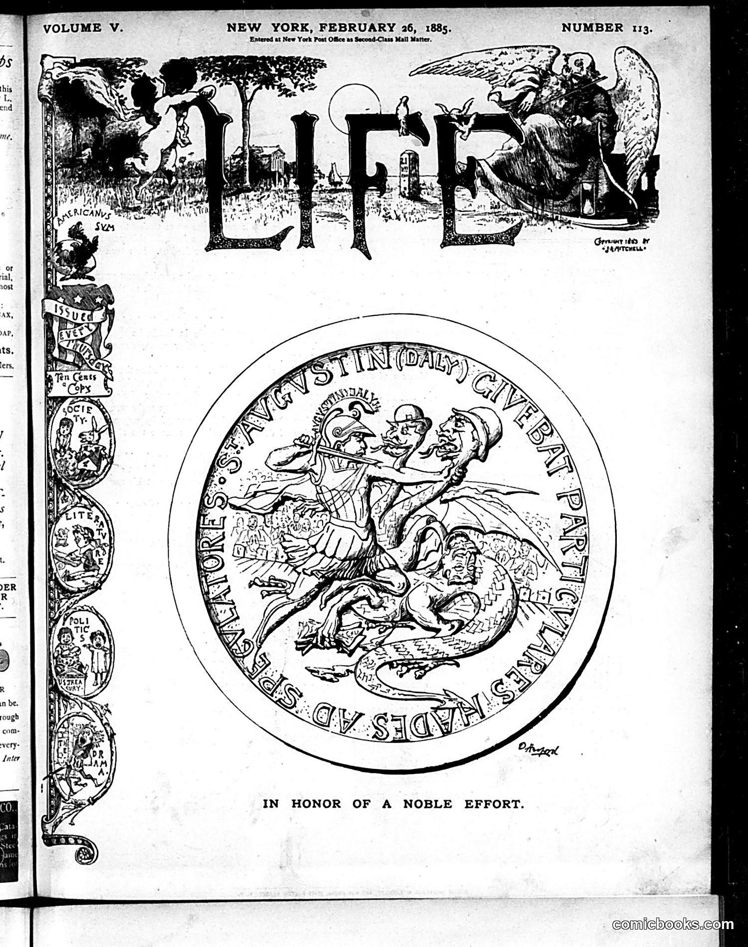 Life — February 26, 1885 — page 1 of 16