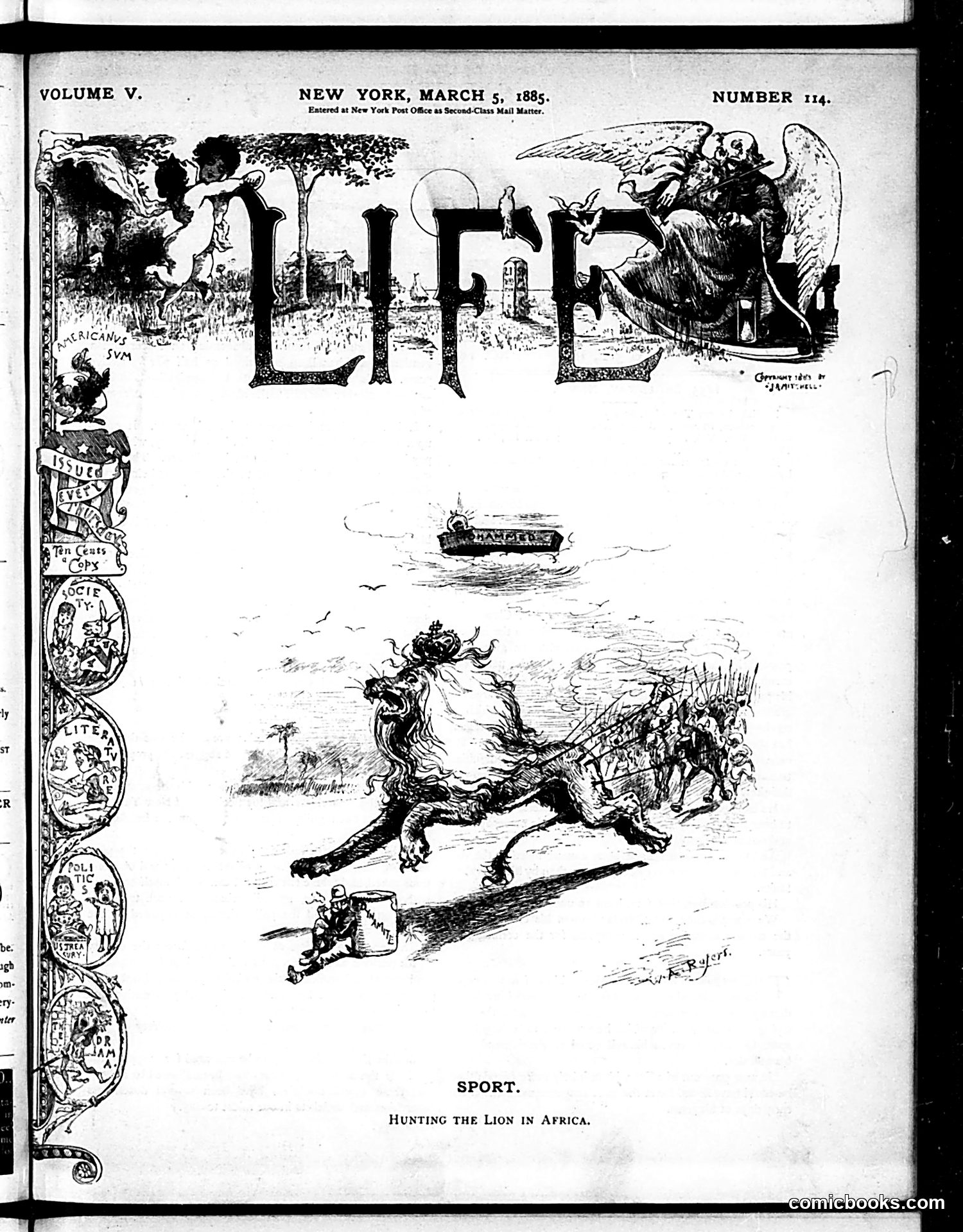 Life — March 5, 1885 — page 1 of 16