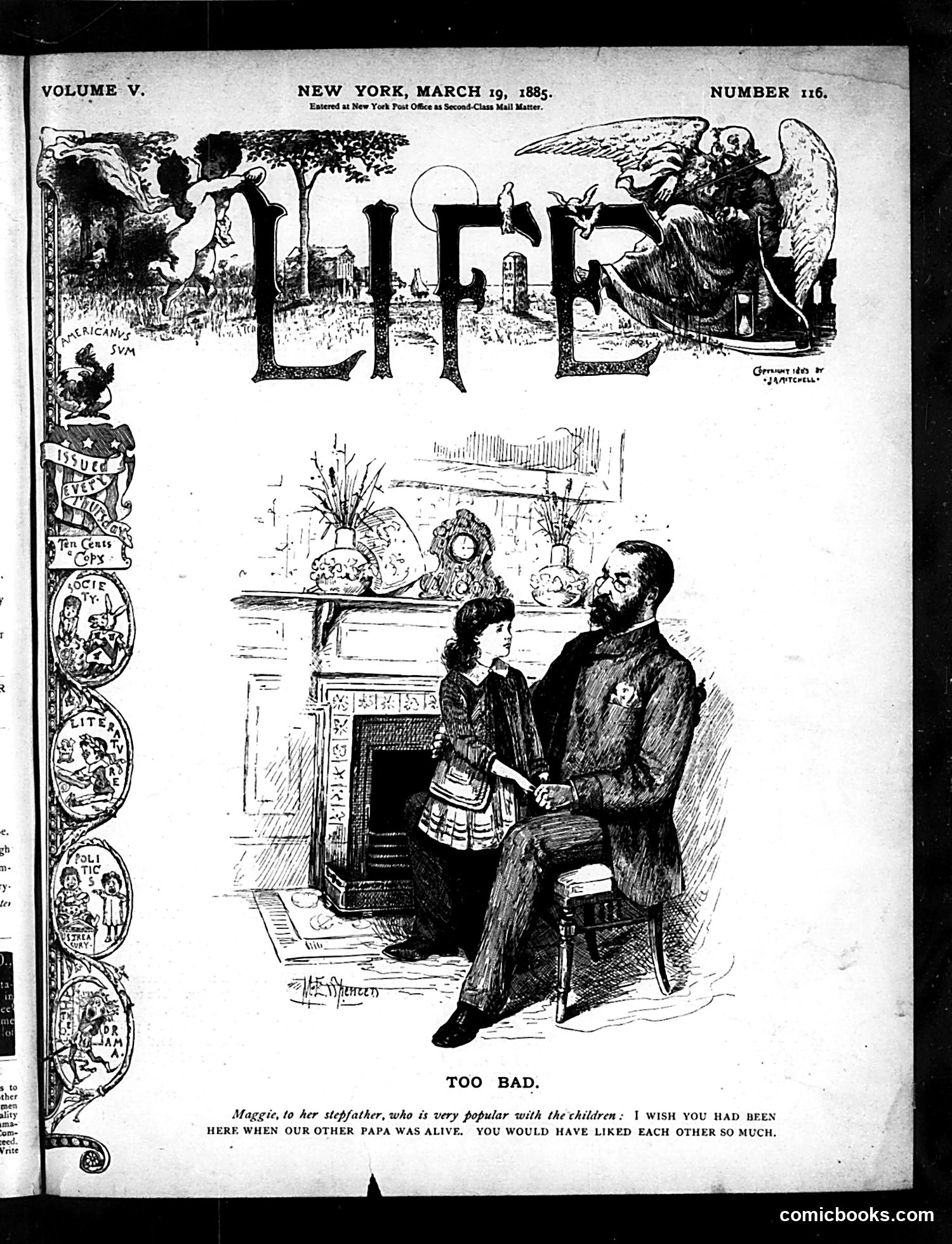 Life — March 19, 1885 — page 1 of 16