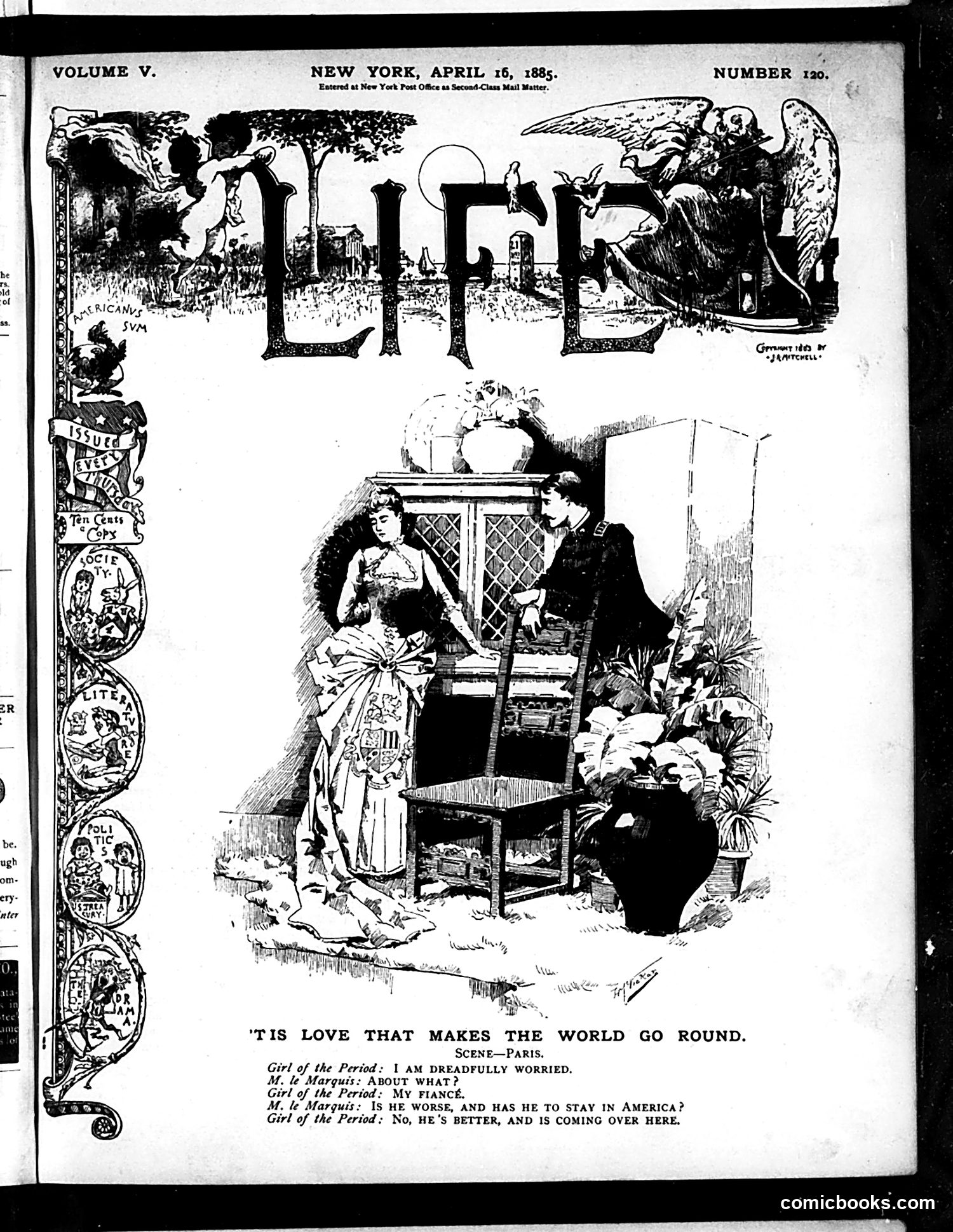 Life — April 16, 1885 — page 1 of 16