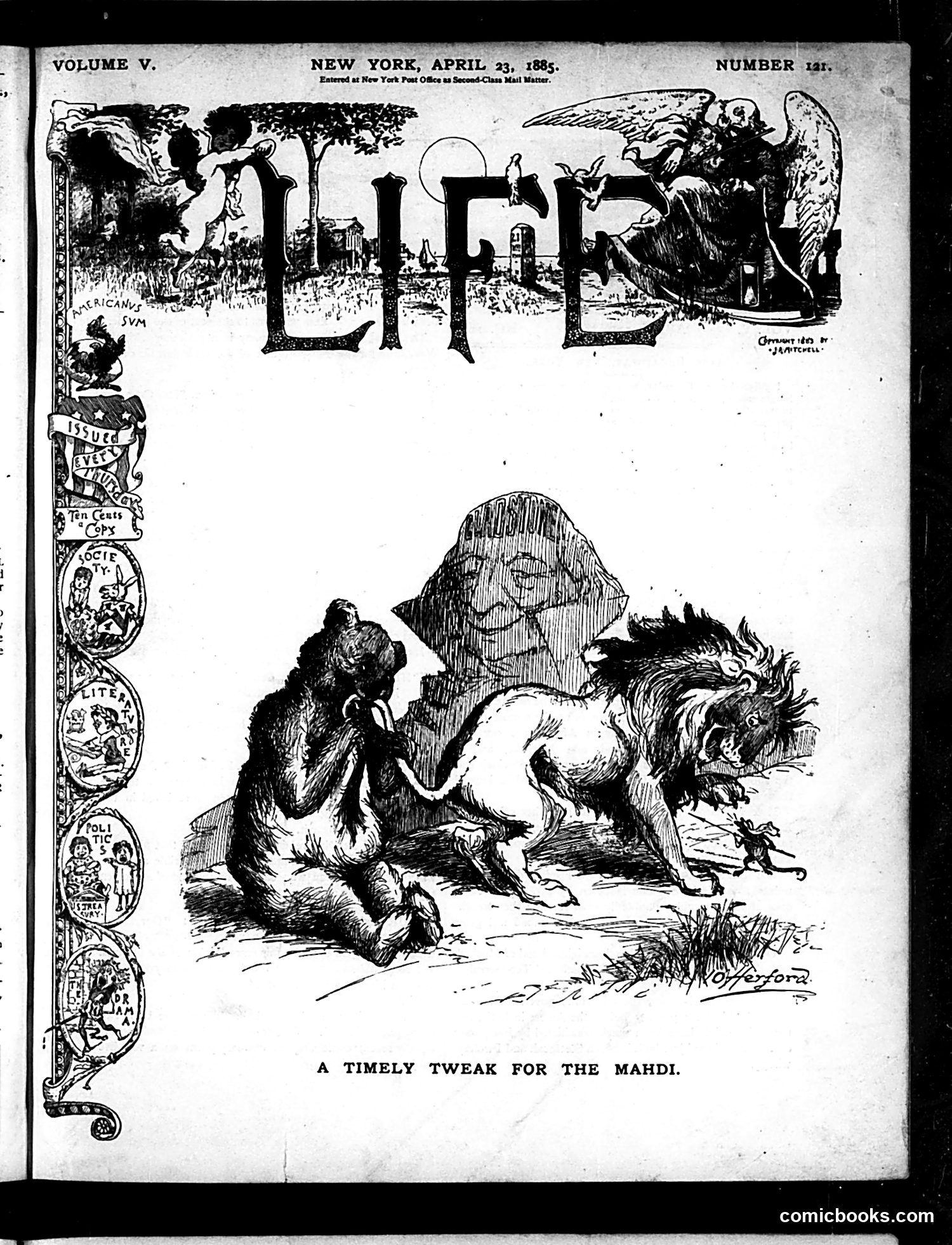 Life — April 23, 1885 — page 1 of 16