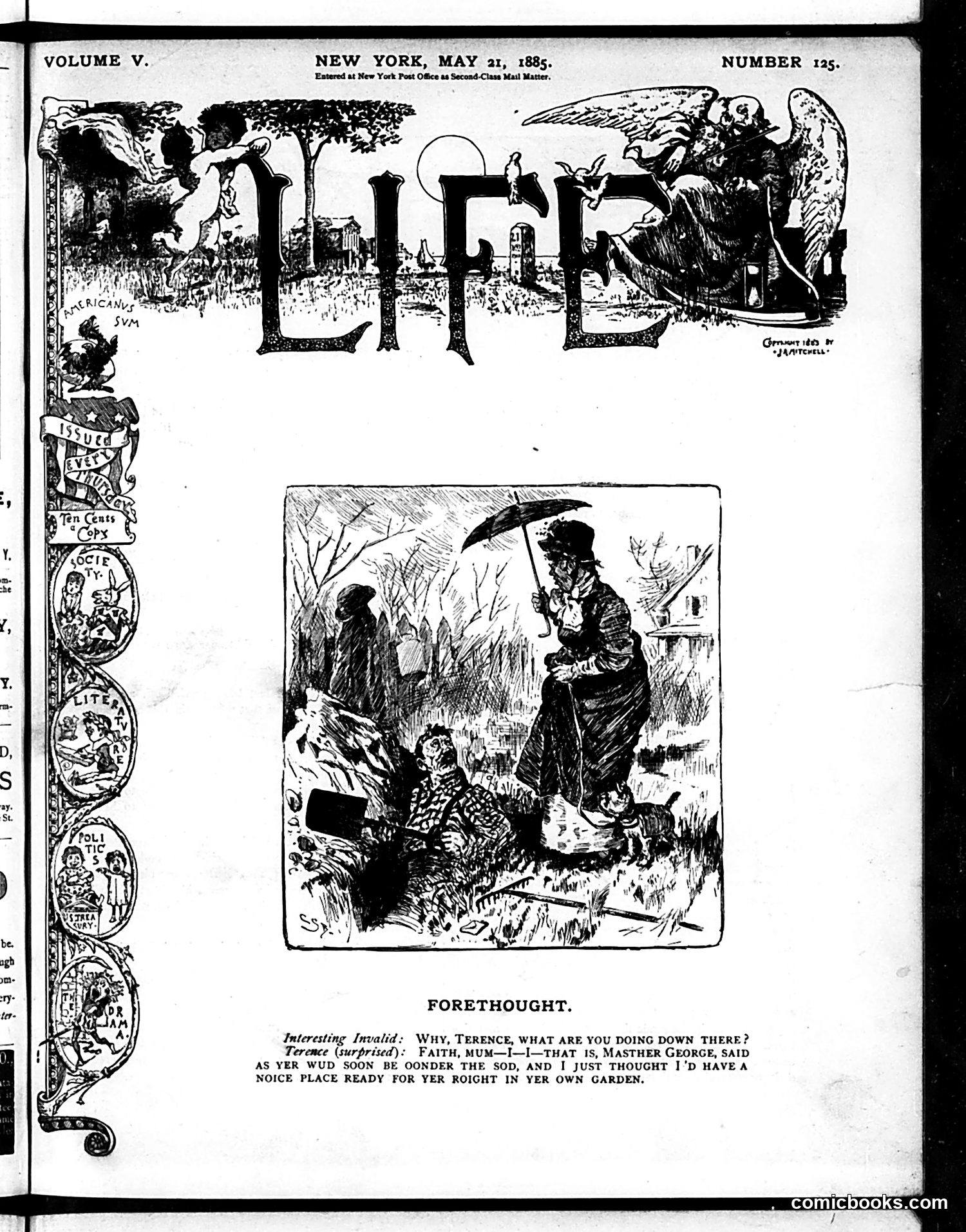 Life — May 21, 1885 — page 1 of 16