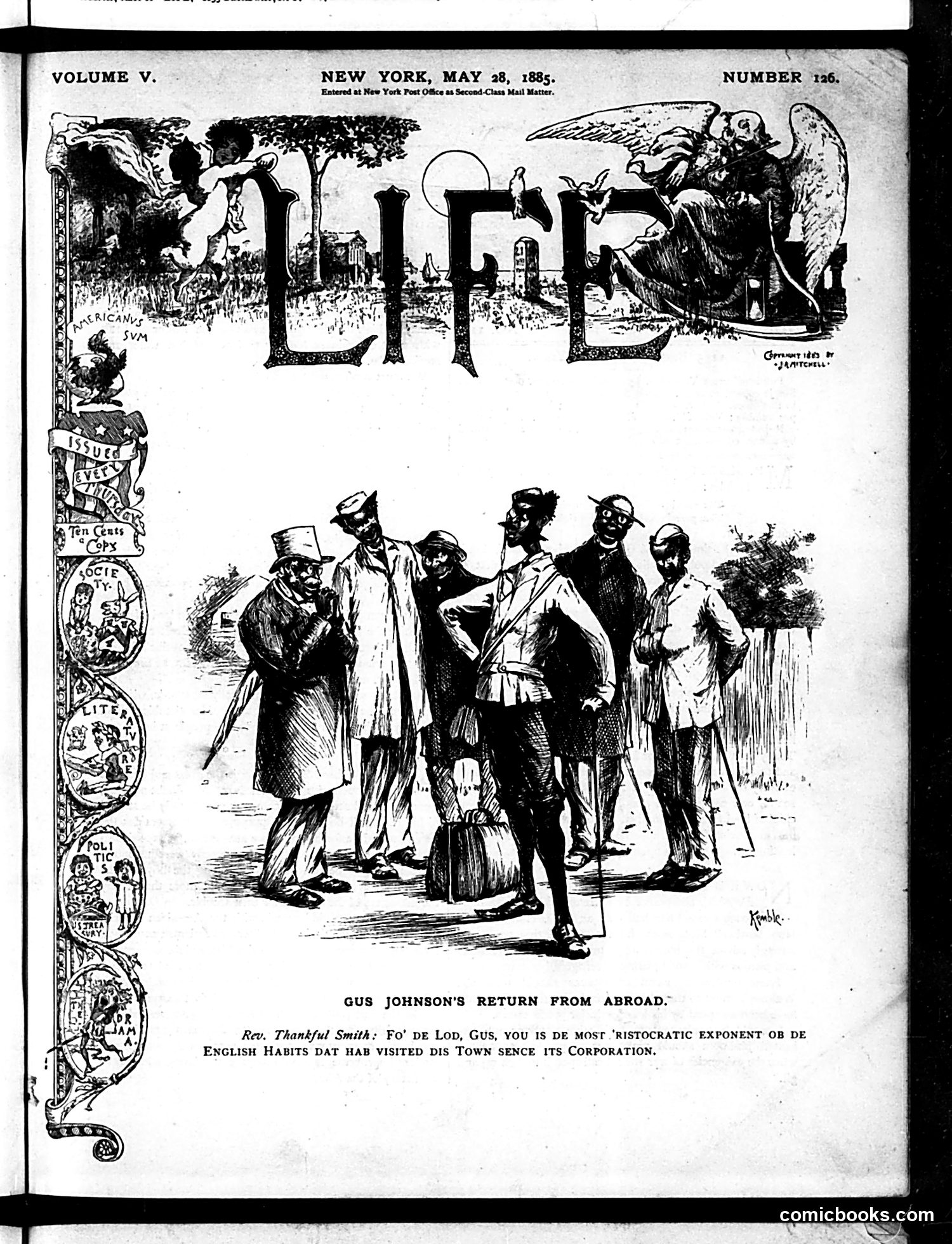 Life — May 28, 1885 — page 1 of 16