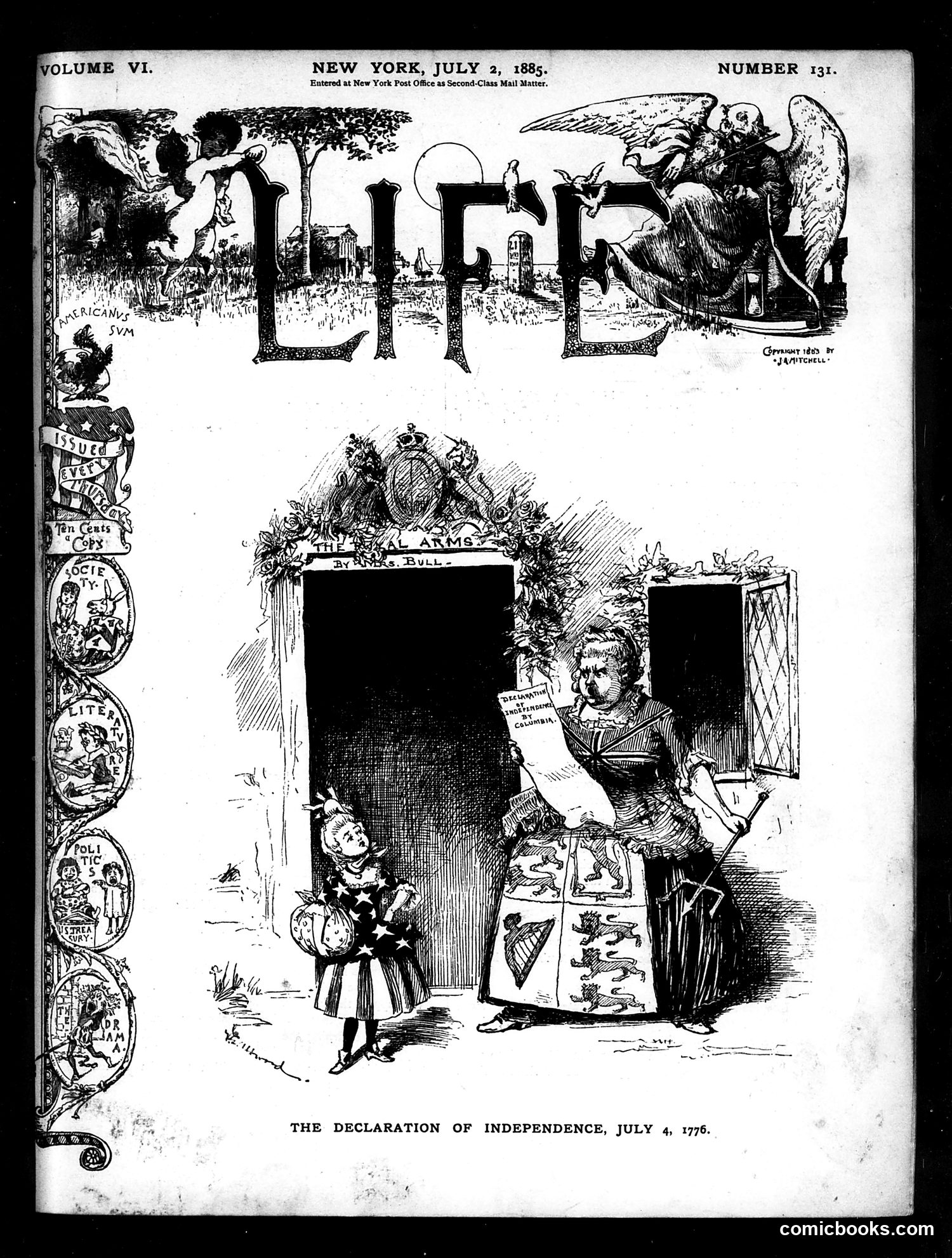 Life — July 2, 1885 — page 1 of 16
