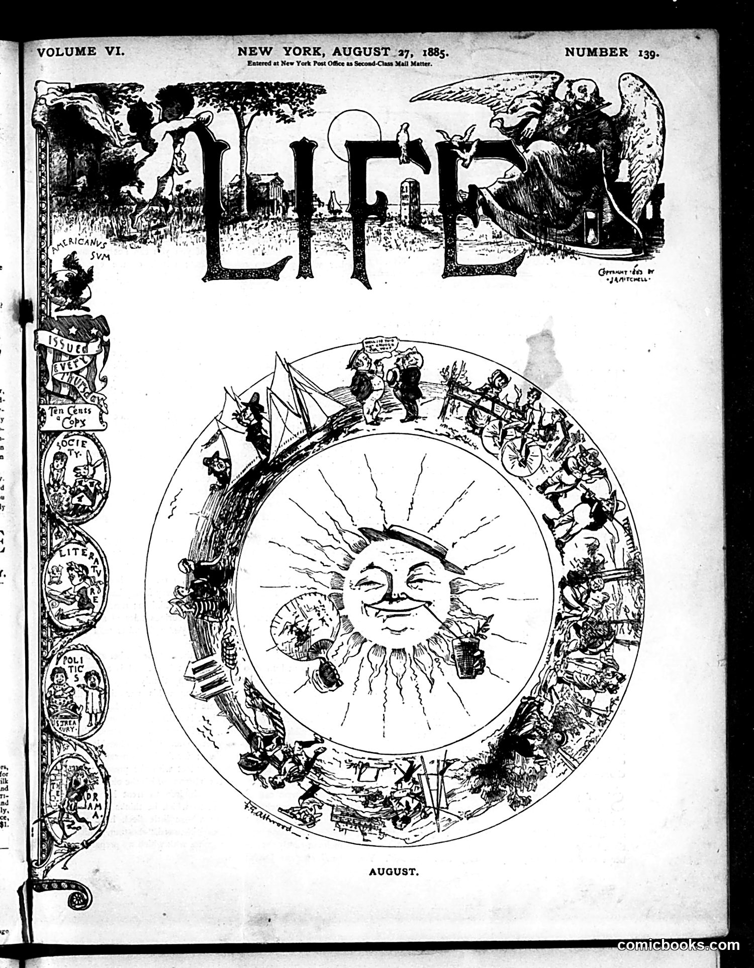 Life — August 27, 1885 — page 1 of 16