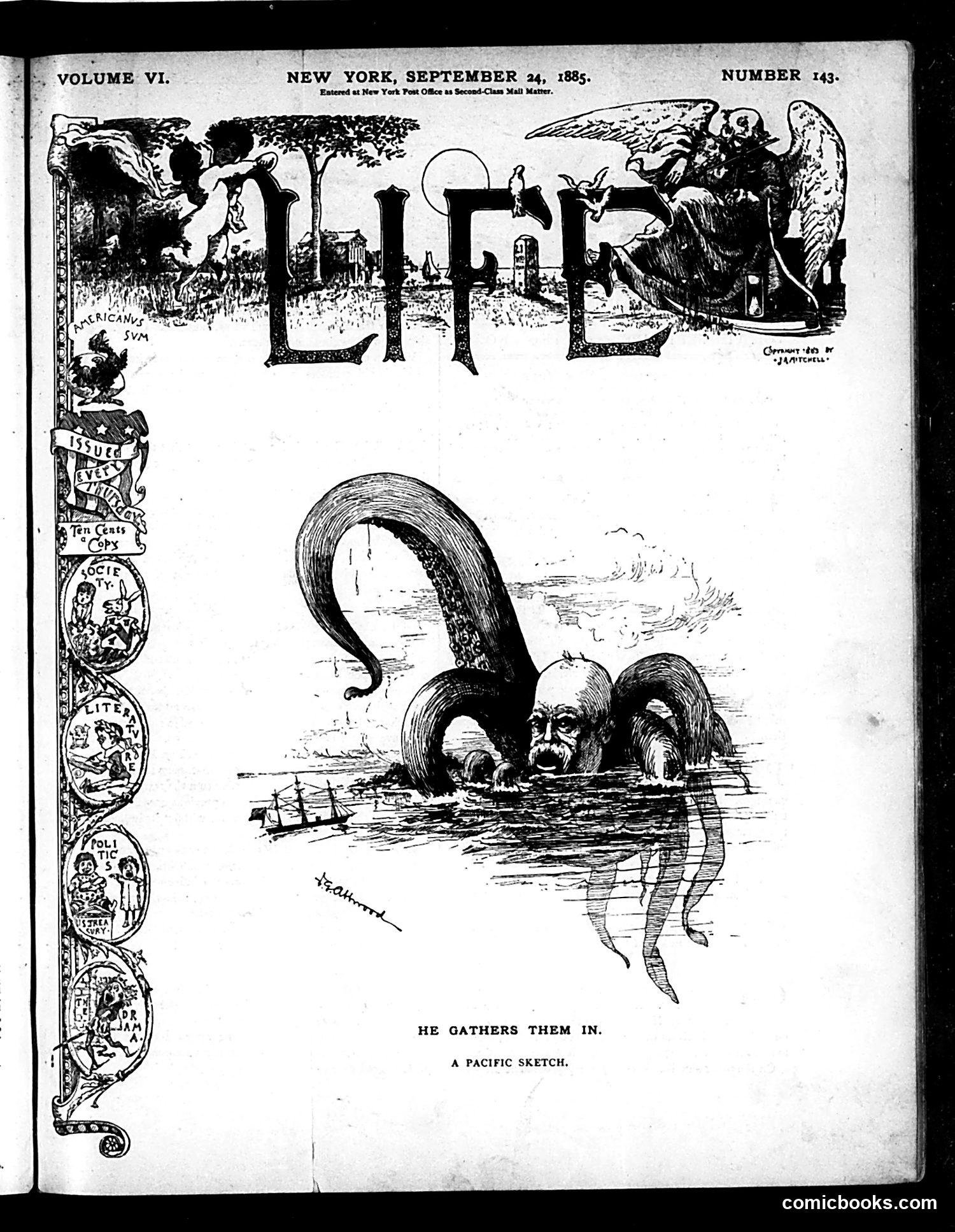 Life — September 24, 1885 — page 1 of 16