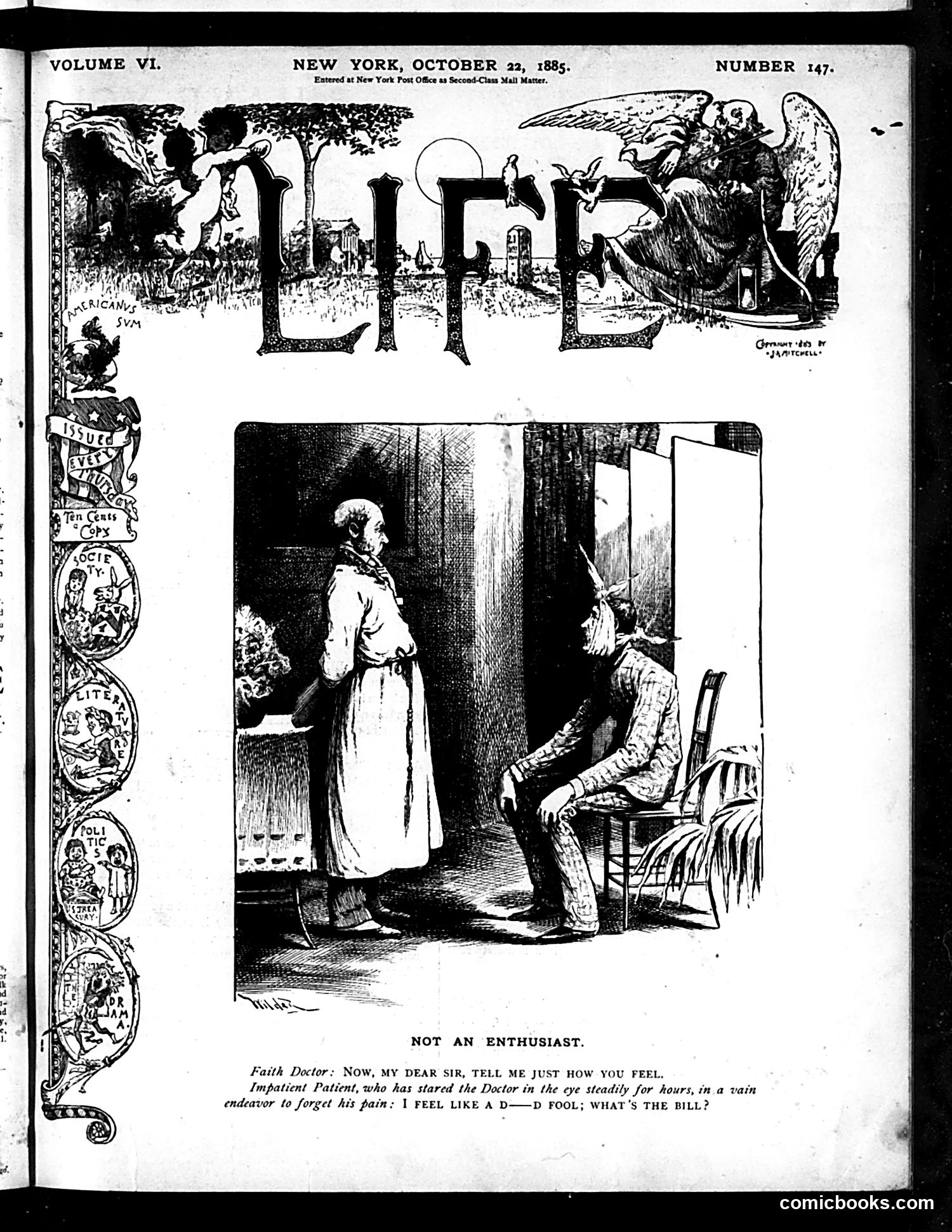Life — October 22, 1885 — page 1 of 16