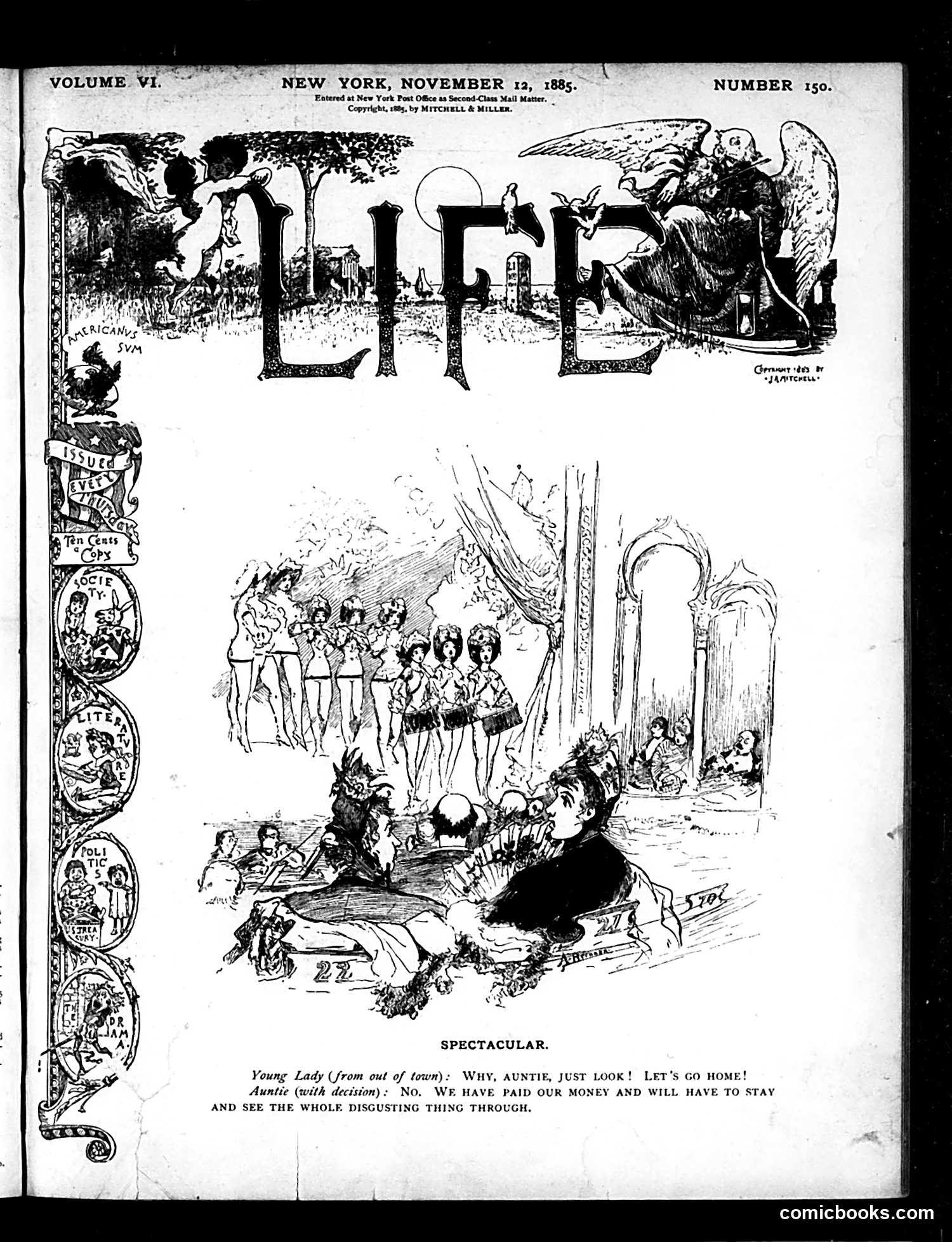 Life — November 12, 1885 — page 1 of 14