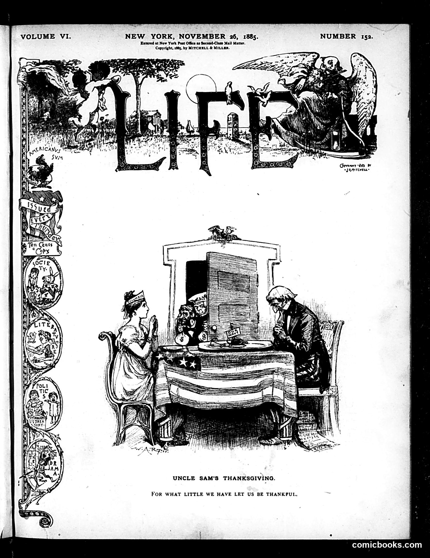 Life — November 26, 1885 — page 1 of 16