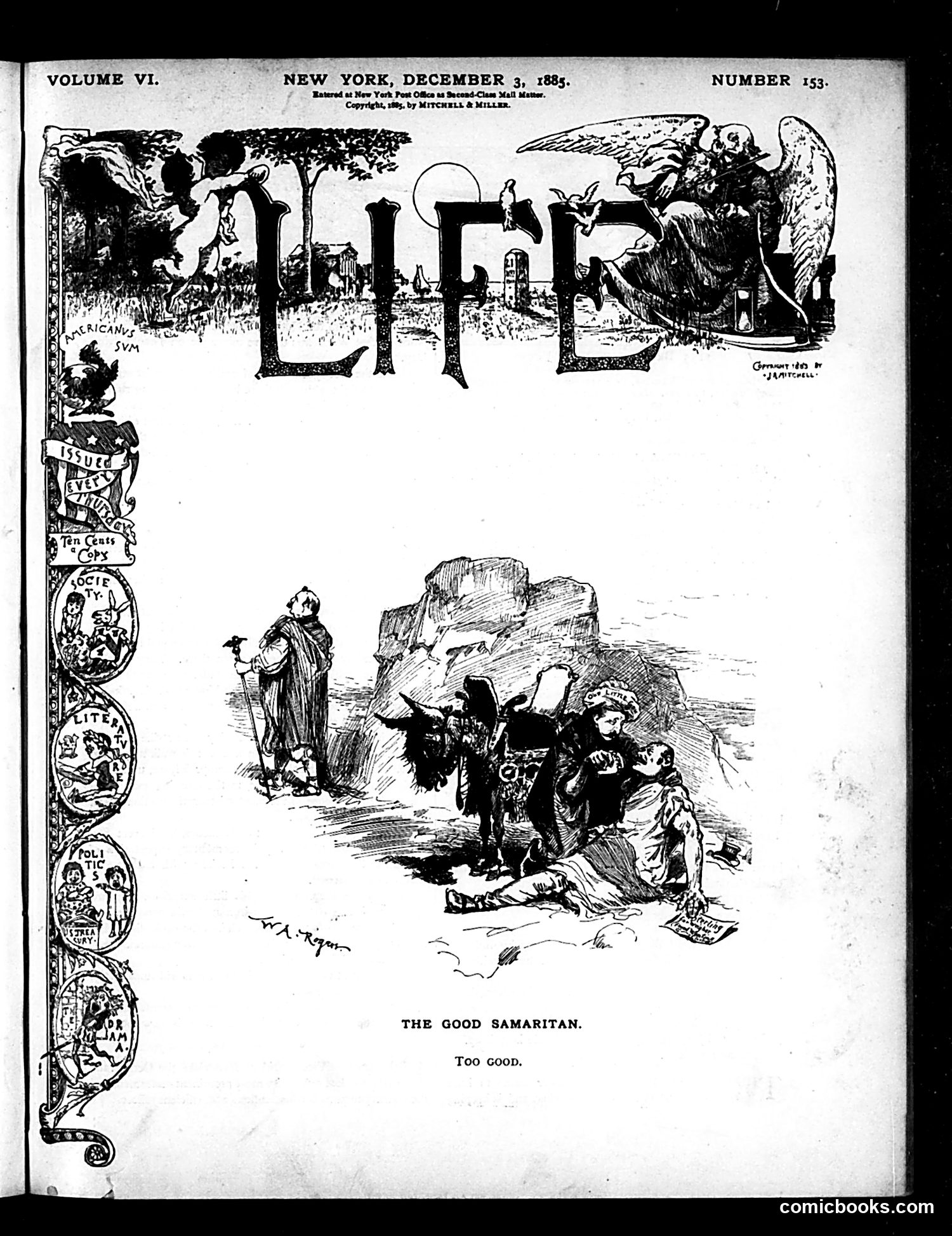 Life — December 3, 1885 — page 1 of 16