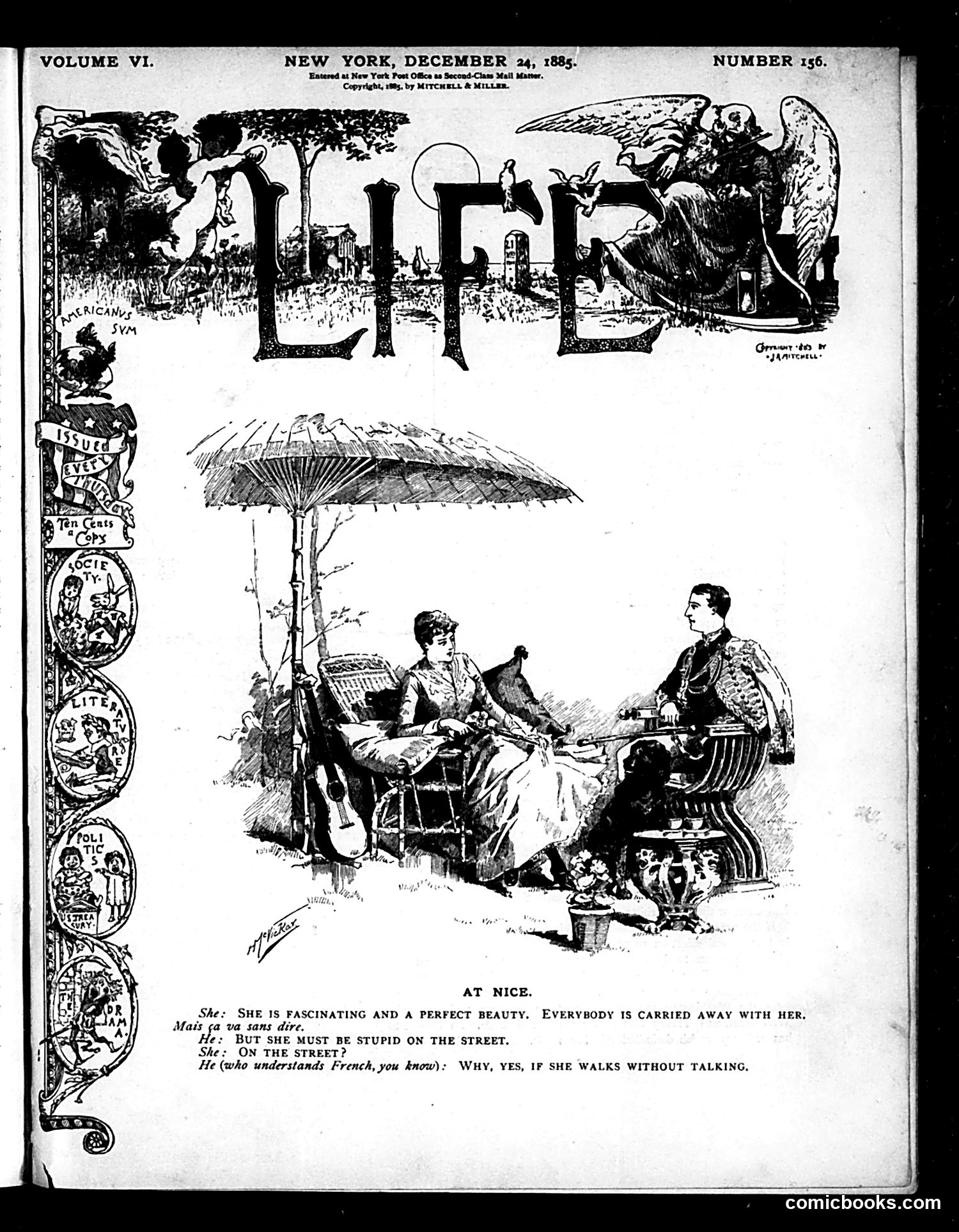 Life — December 24, 1885 — page 1 of 19