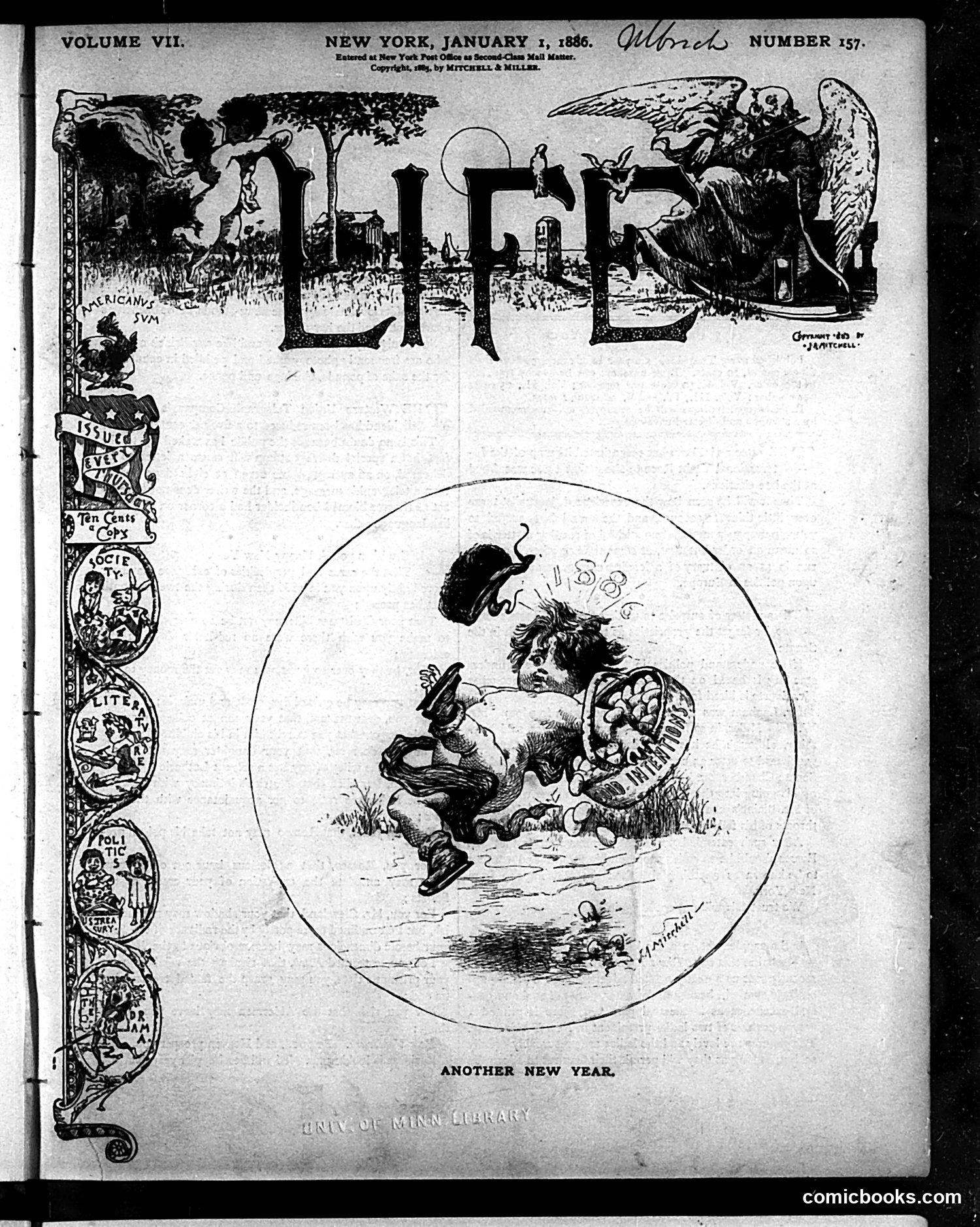 Life — January 1, 1886 — page 1 of 16
