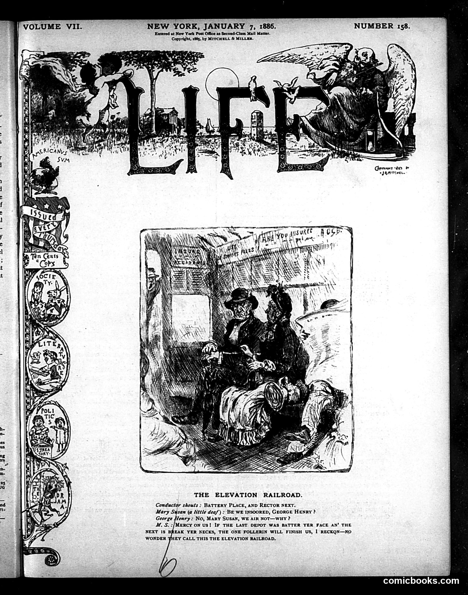 Life — January 7, 1886 — page 1 of 16