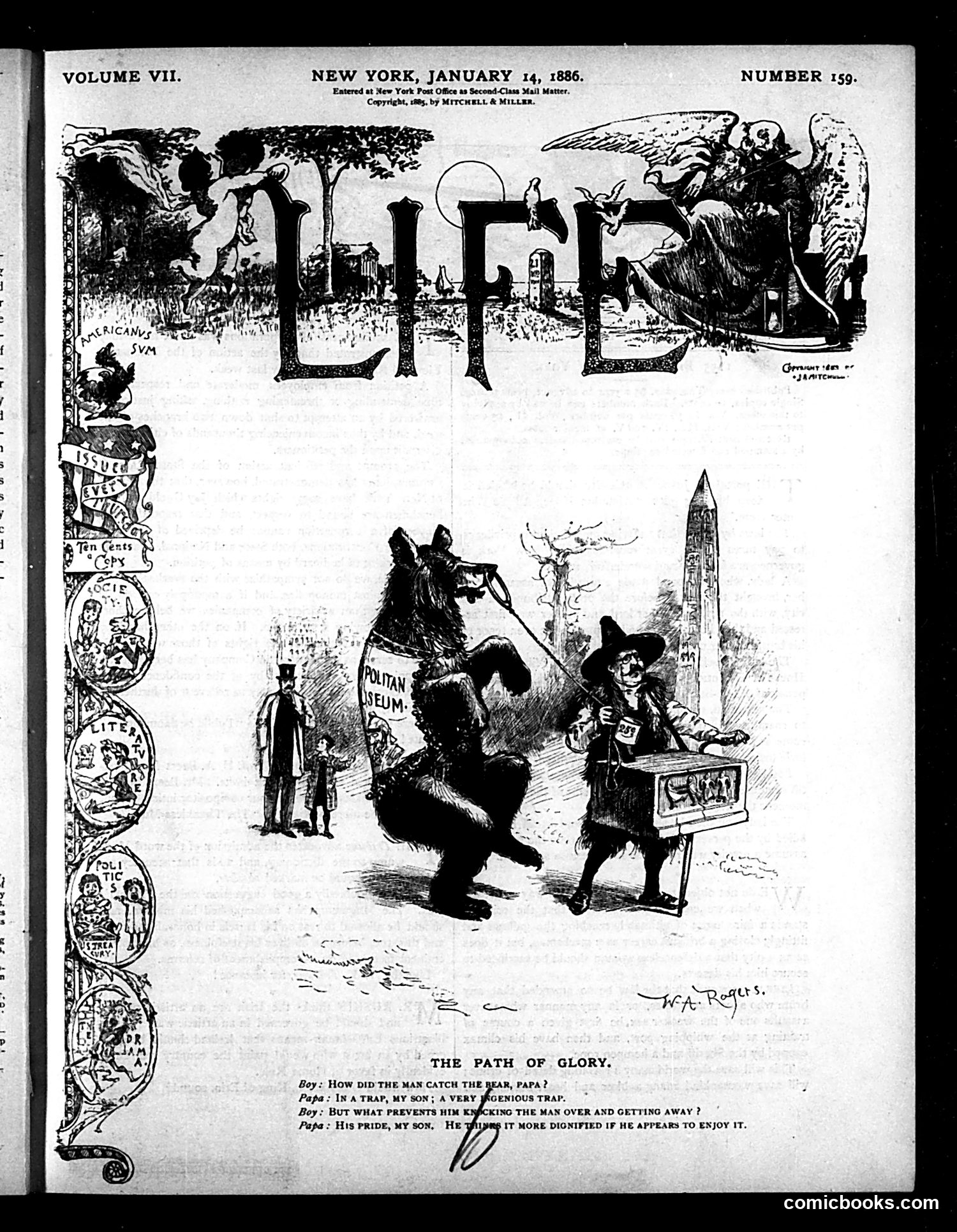 Life — January 14, 1886 — page 1 of 16