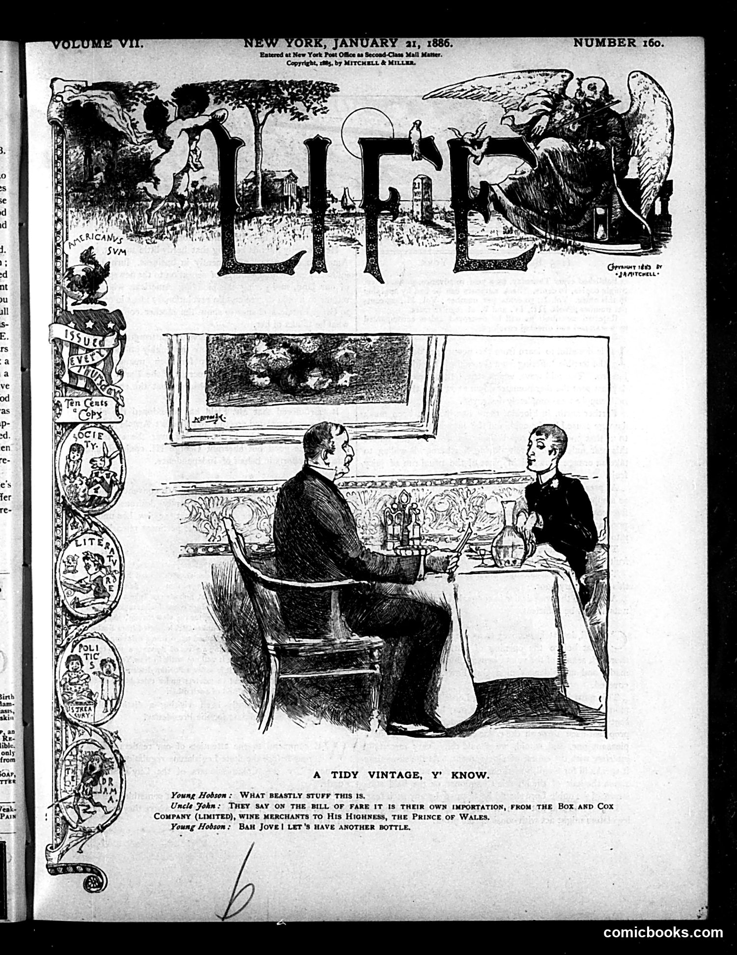 Life — January 21, 1886 — page 1 of 16