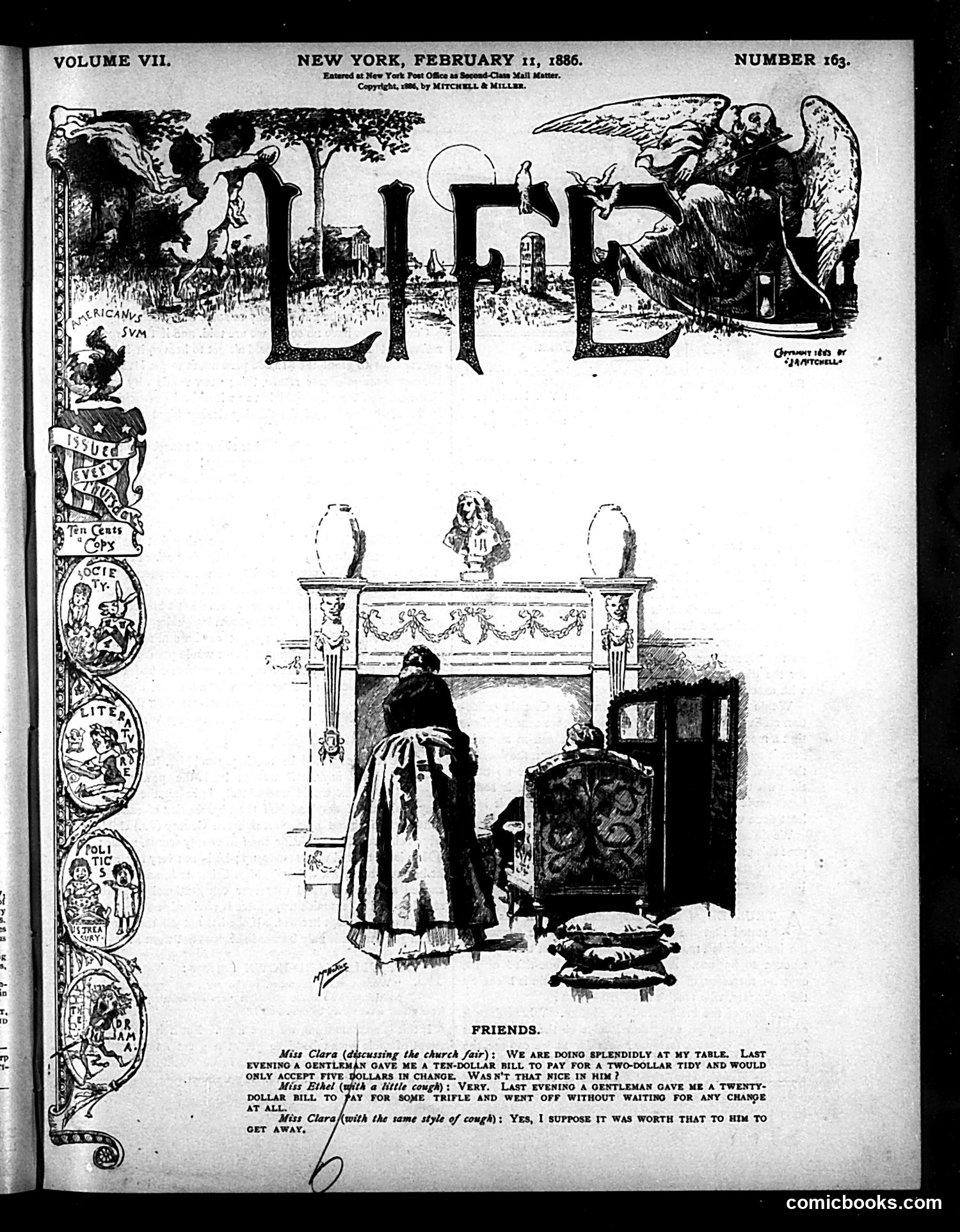 Life — February 11, 1886 — page 1 of 16