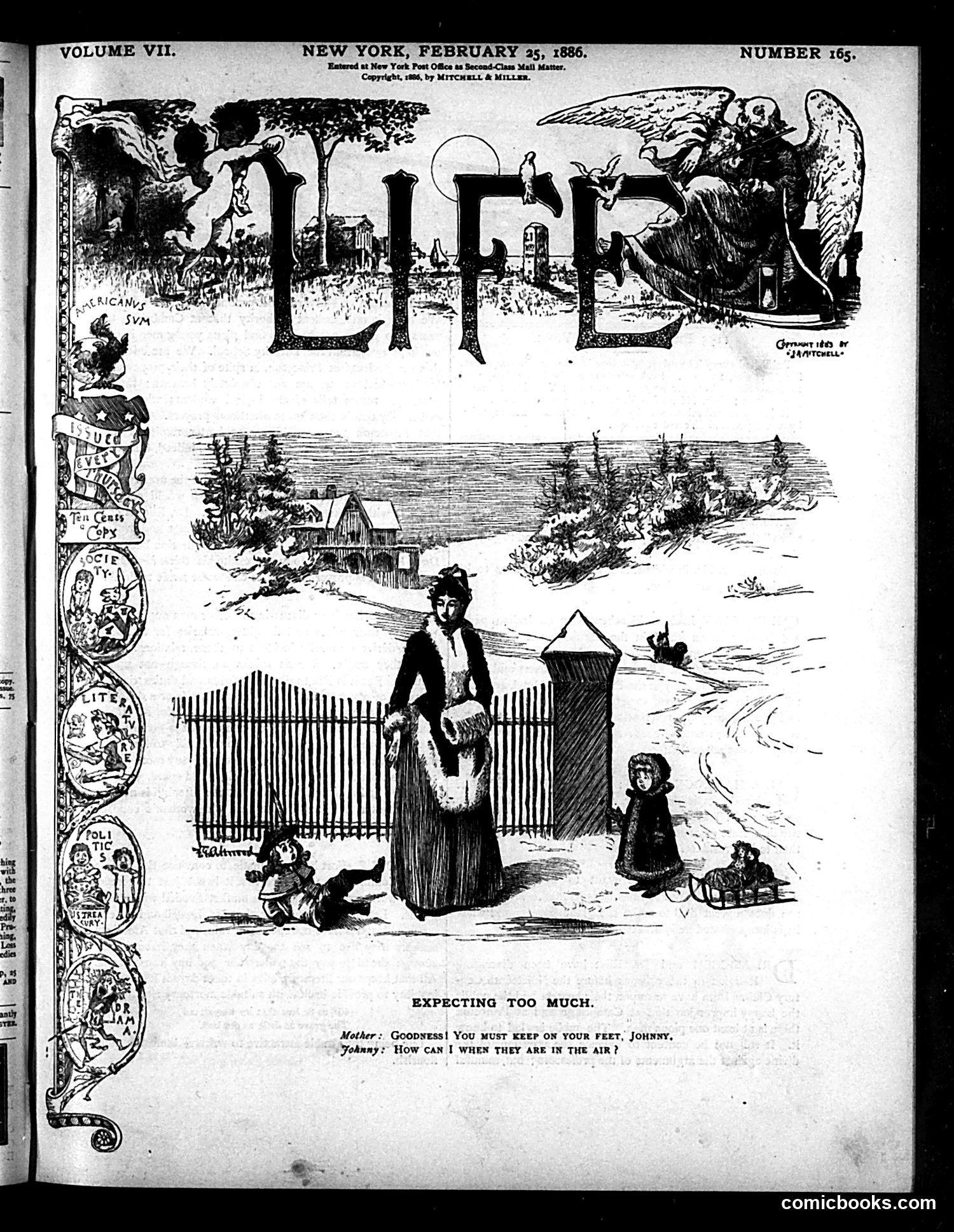 Life — February 25, 1886 — page 1 of 16