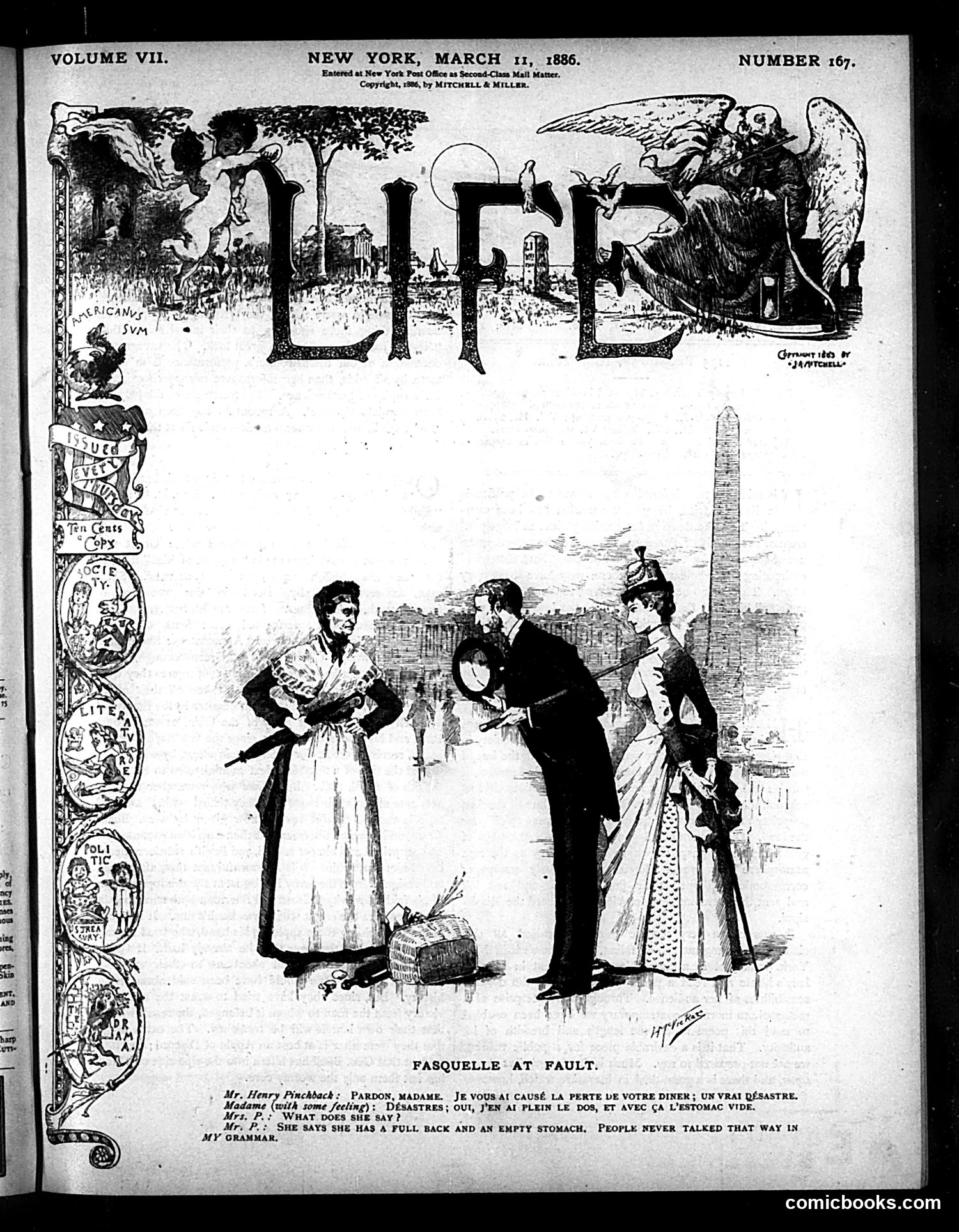 Life — March 11, 1886 — page 1 of 16