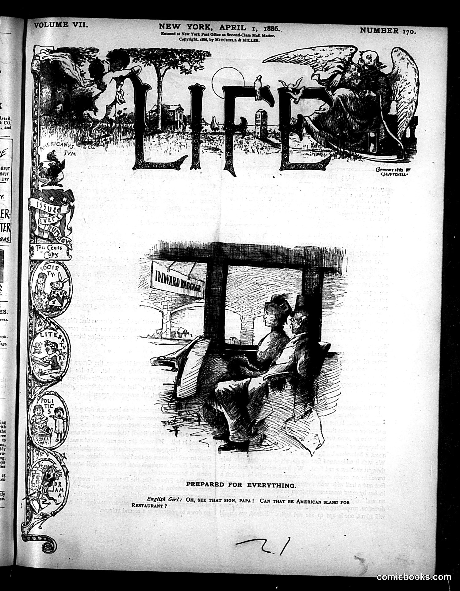 Life — April 1, 1886 — page 1 of 16