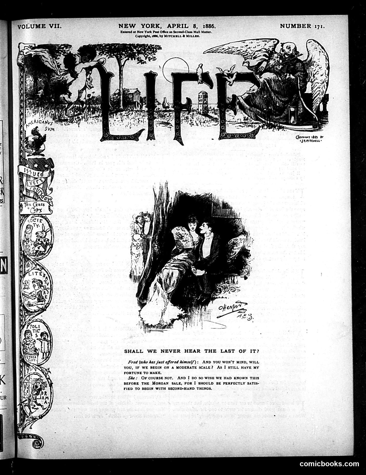 Life — April 8, 1886 — page 1 of 16
