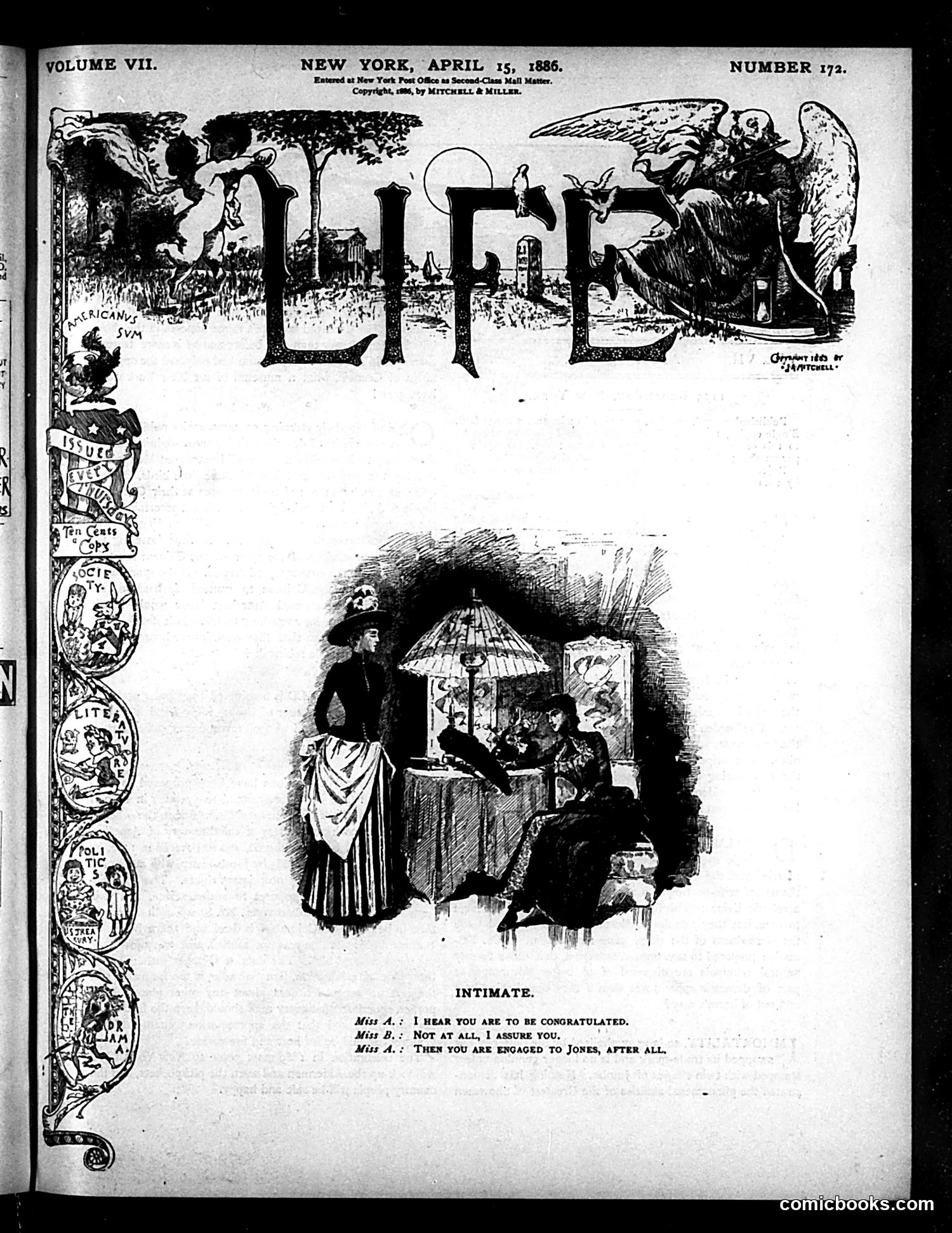 Life — April 15, 1886 — page 1 of 16