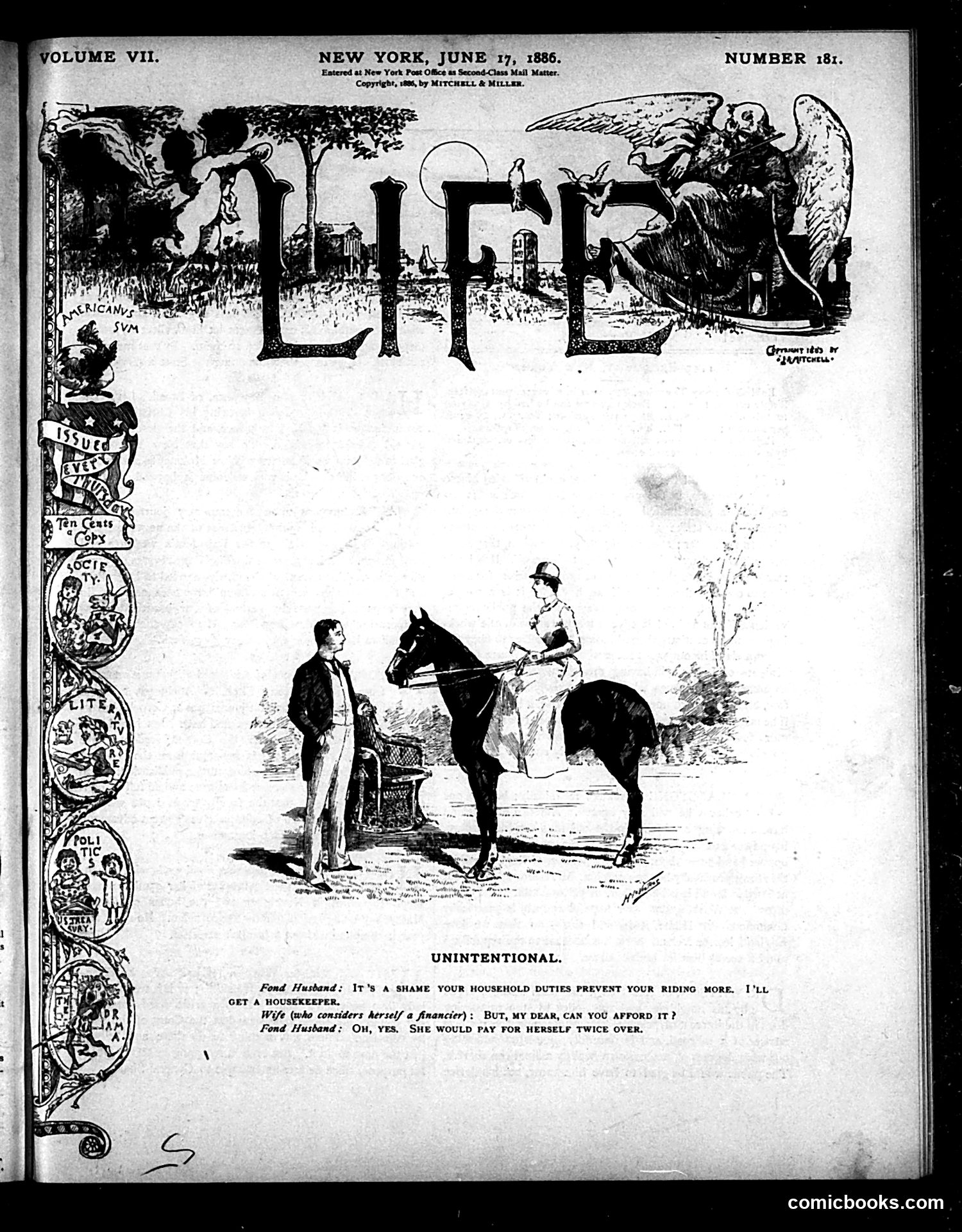 Life — June 17, 1886 — page 1 of 16