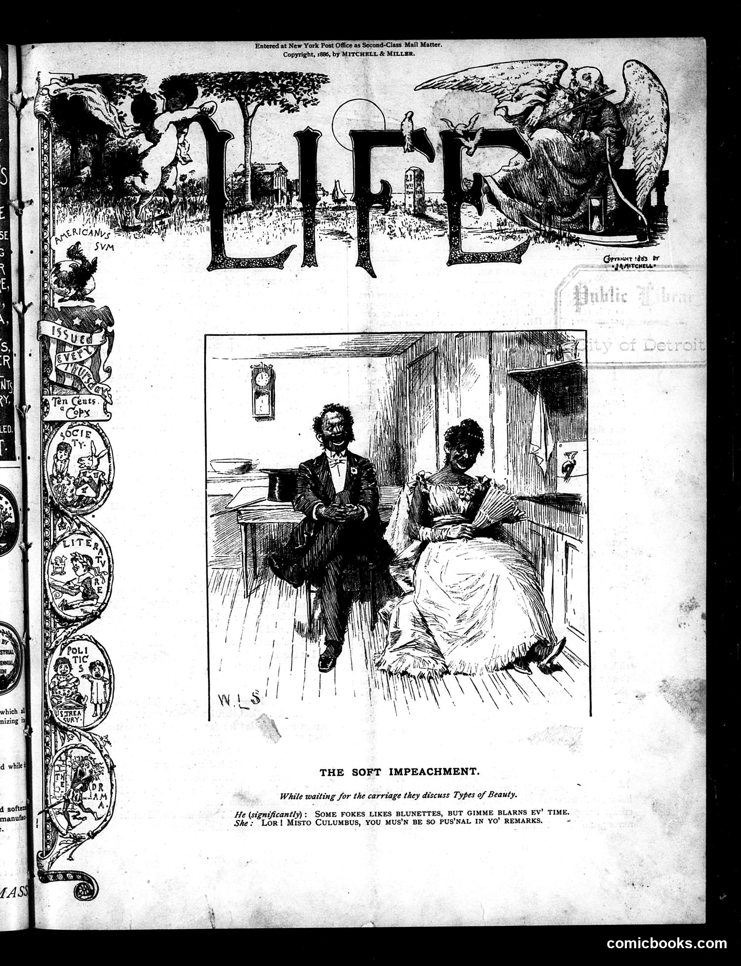 Life — July 8, 1886 — page 1 of 16