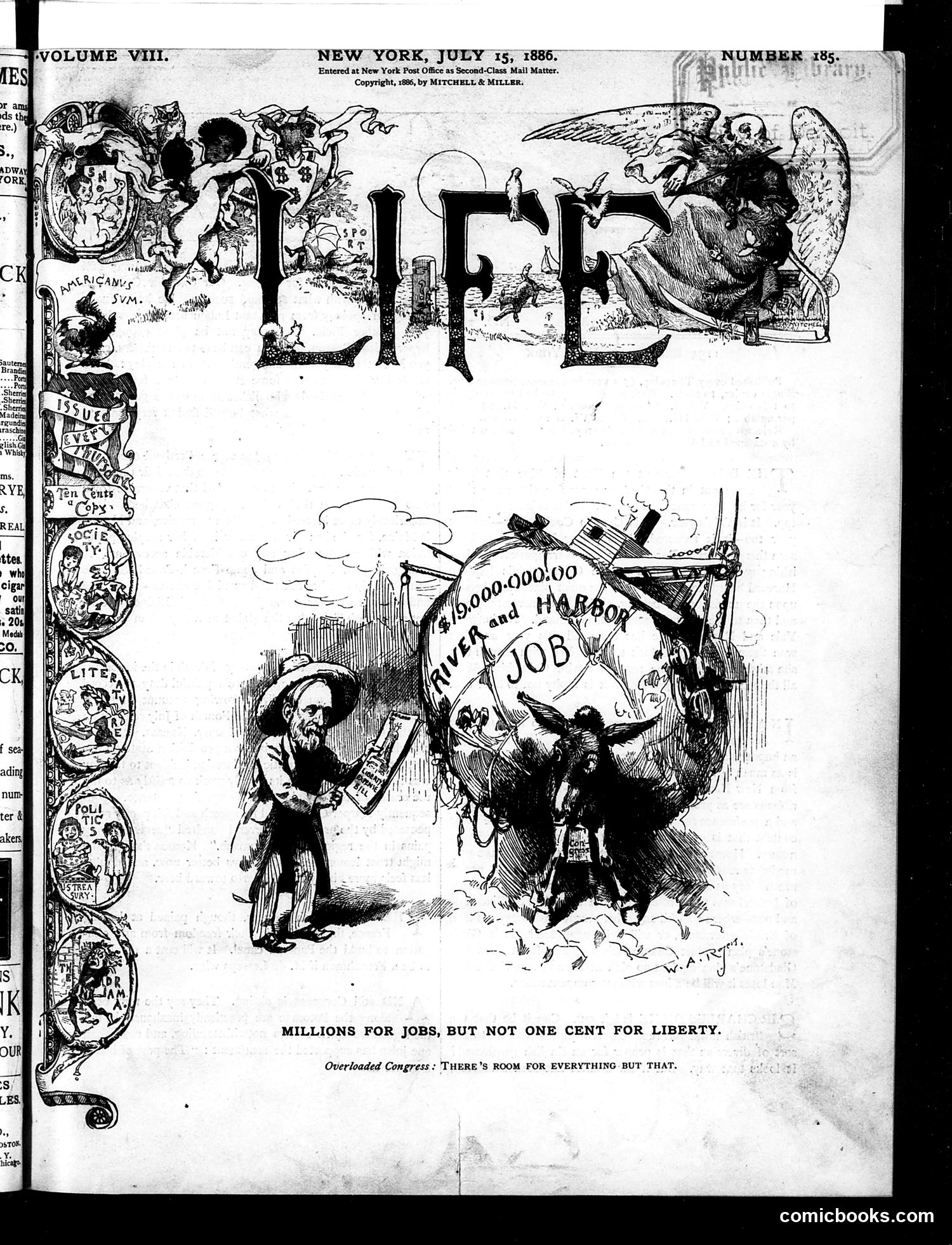 Life — July 15, 1886 — page 1 of 12