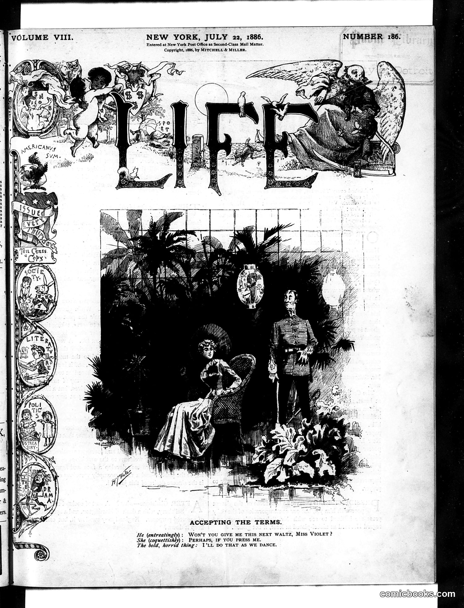 Life — July 22, 1886 — page 1 of 16